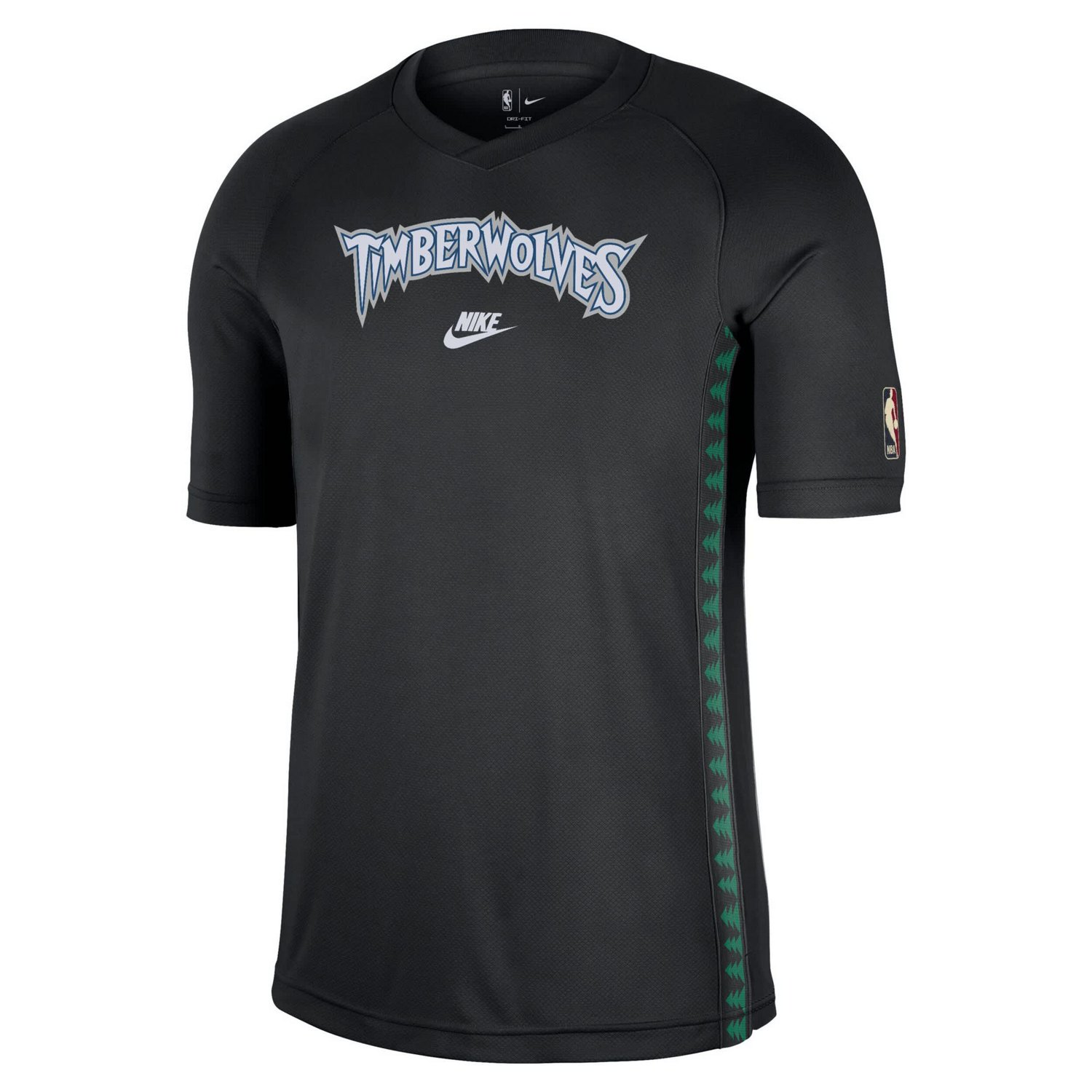 Nike Minnesota Timberwolves Classic Edition Hardwood Classics Authentic Game Shooting T-Shirt - view number 2