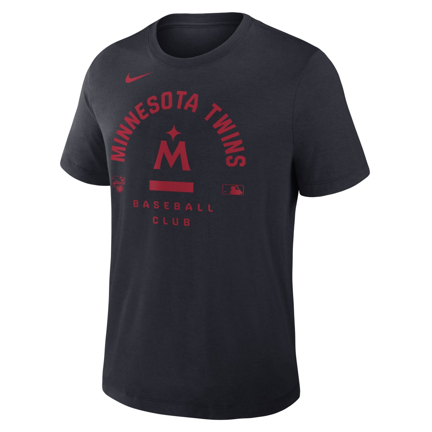 Nike Minnesota Twins Authentic Collection Early Work Tri-Blend Dri-FIT T-Shirt - view number 2