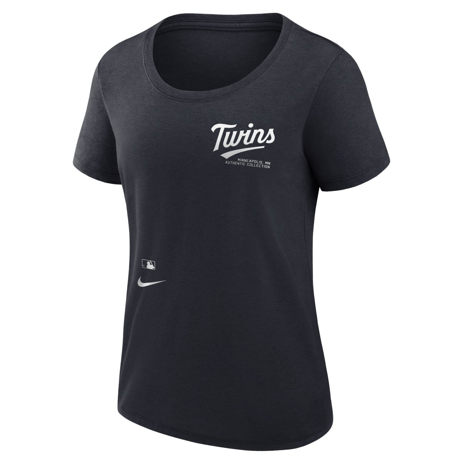 Nike Minnesota Twins Authentic Collection Performance Scoop Neck T-Shirt                                                         - view number 2