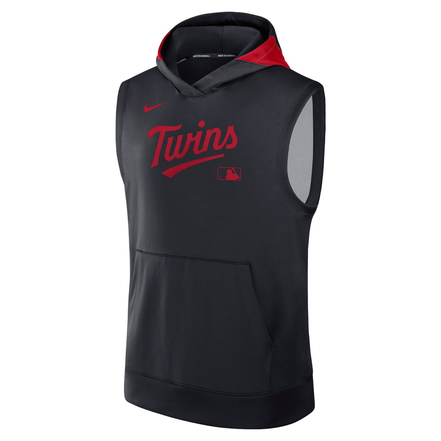 Nike Minnesota Twins Authentic Collection Performance Sleeveless Pullover Hoodie