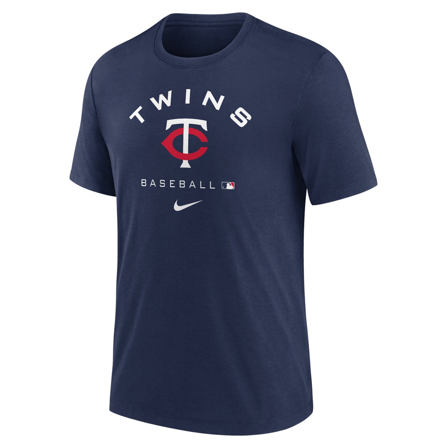 Nike Minnesota Twins Authentic Collection Tri-Blend Performance T-Shirt - view number 2