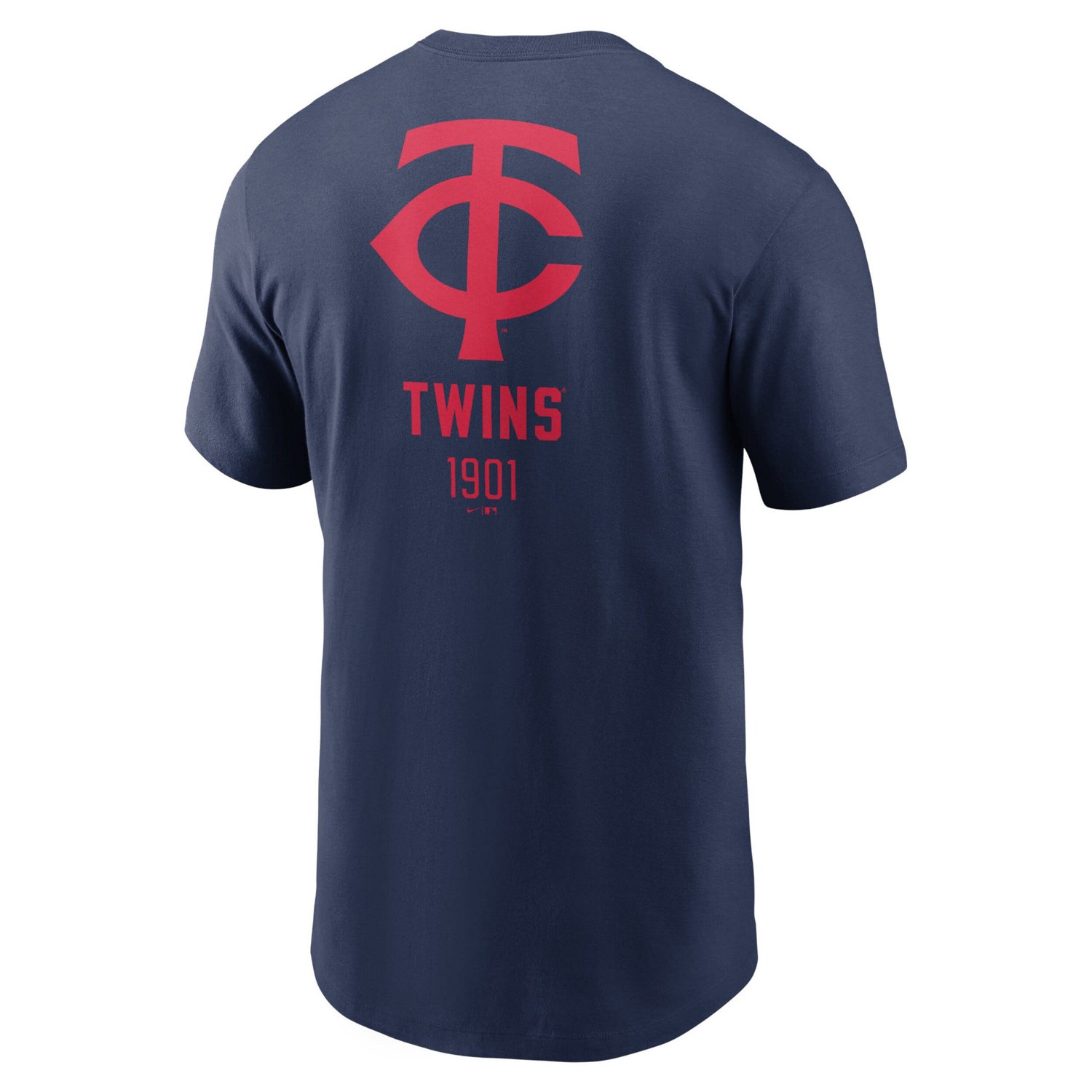 Nike Minnesota Twins Large Logo Back Stack T-Shirt - view number 3