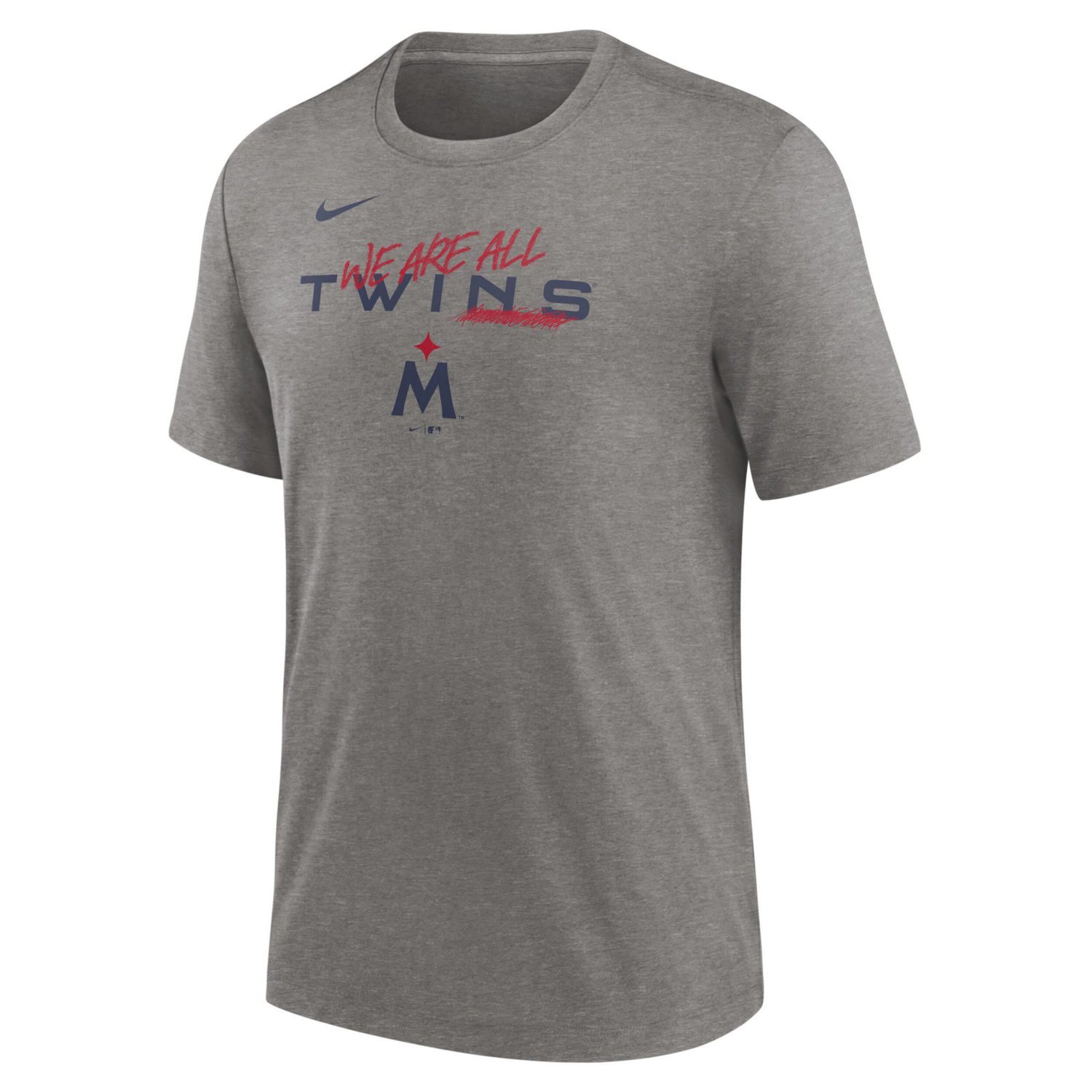 Nike Minnesota Twins We Are All Tri-Blend T-Shirt - view number 2