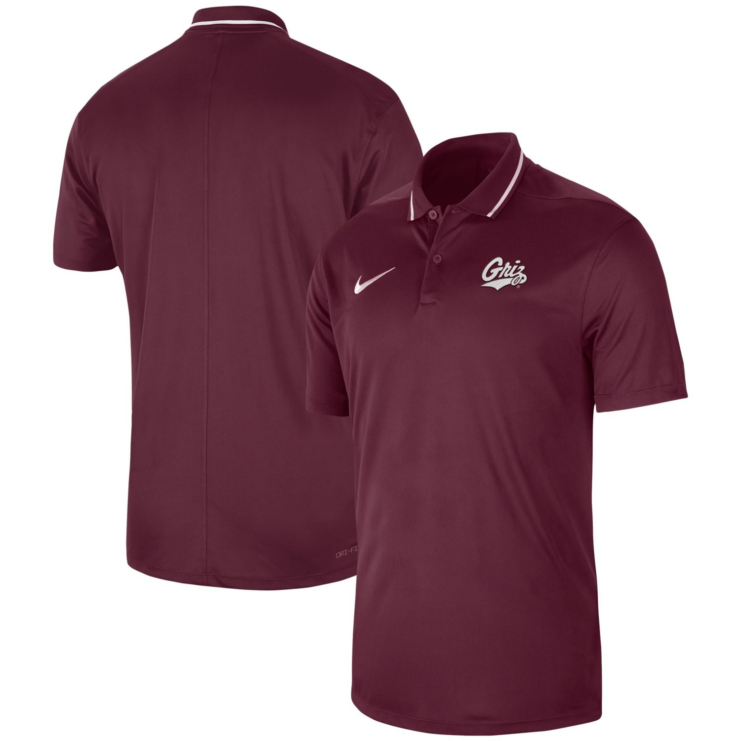 Nike Montana Grizzlies 2023 Sideline Coaches Performance Polo                                                                    - view number 1