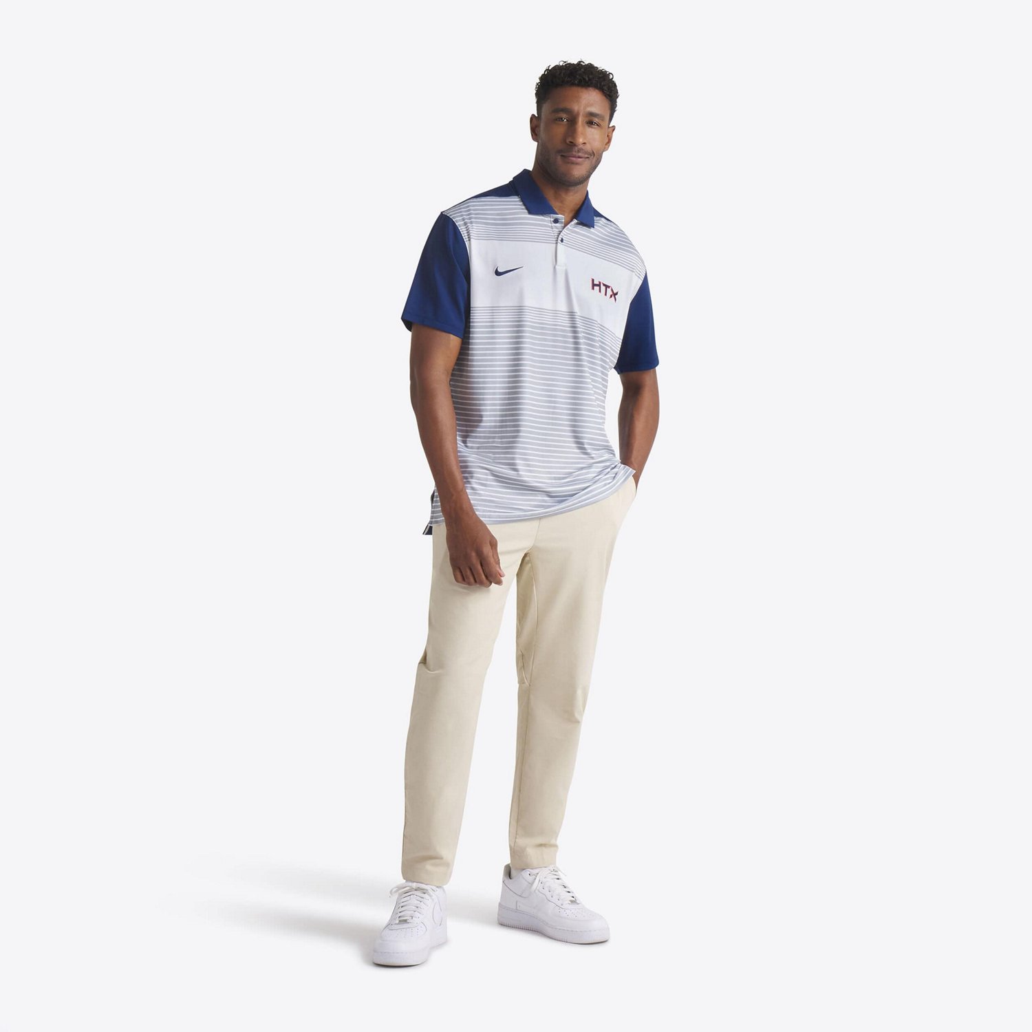 Nike Navy Houston Astros 2025 City Connect Fashion Legacy Icon Vapor Performance Polo                                            - view number 3
