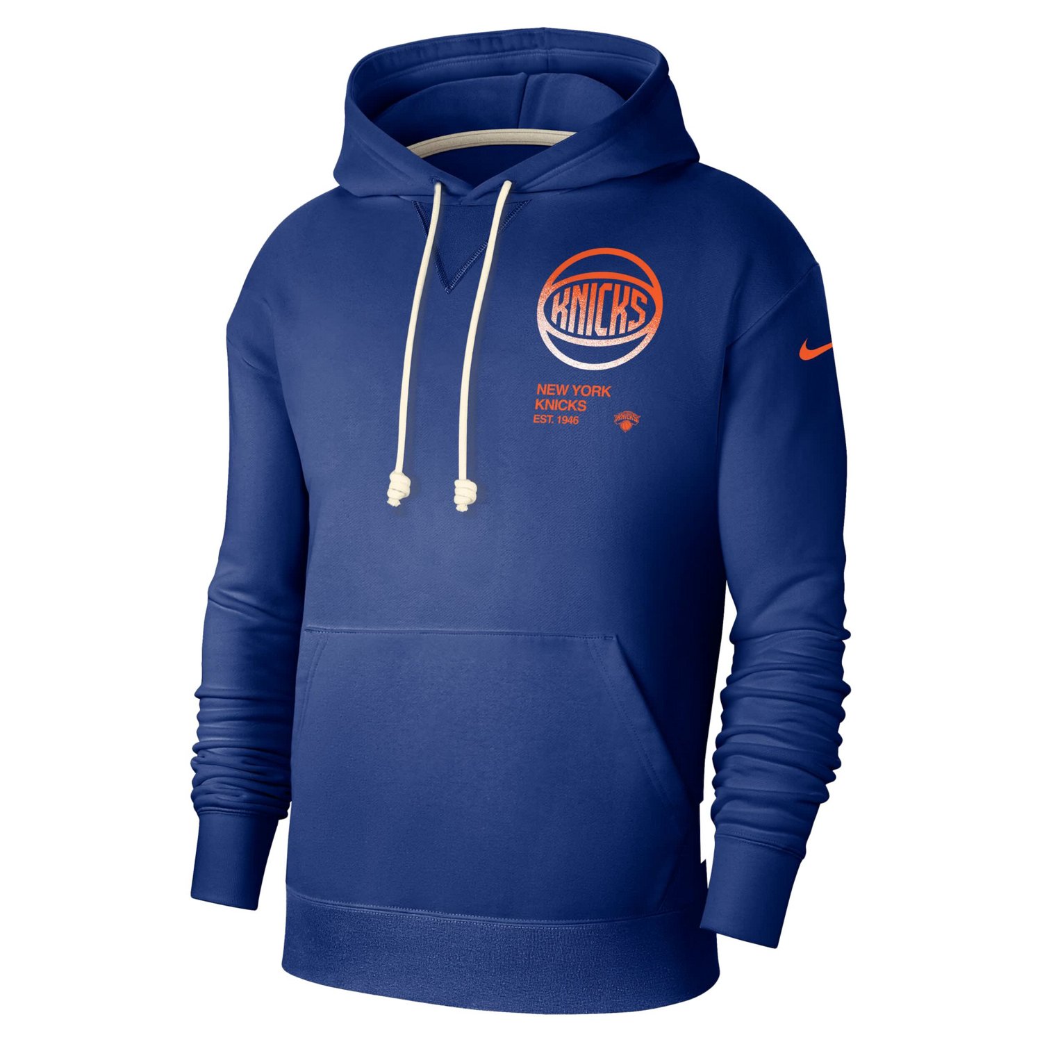 Nike New York Knicks Courtside Standard Issue Premium Performance Pullover Hoodie - view number 2
