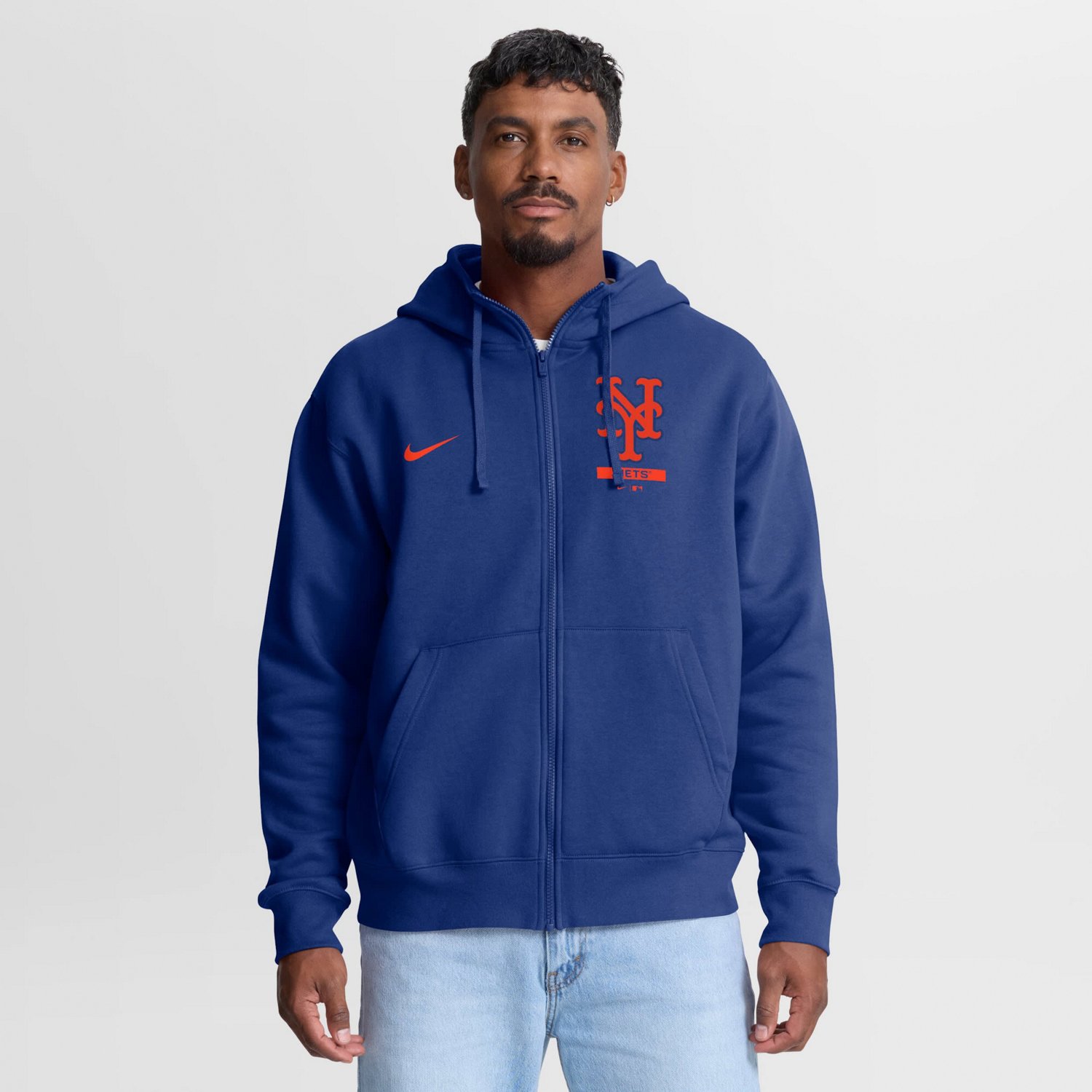 Nike New York Mets Primetime Lockup Full-Zip Hoodie