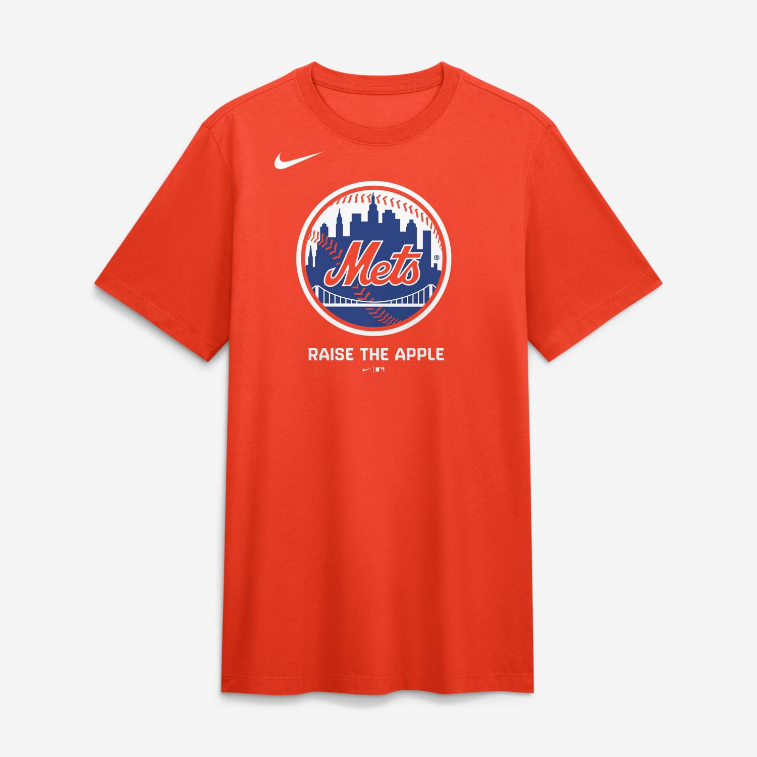Nike New York Mets Tri-Blend Logo T-Shirt - view number 4