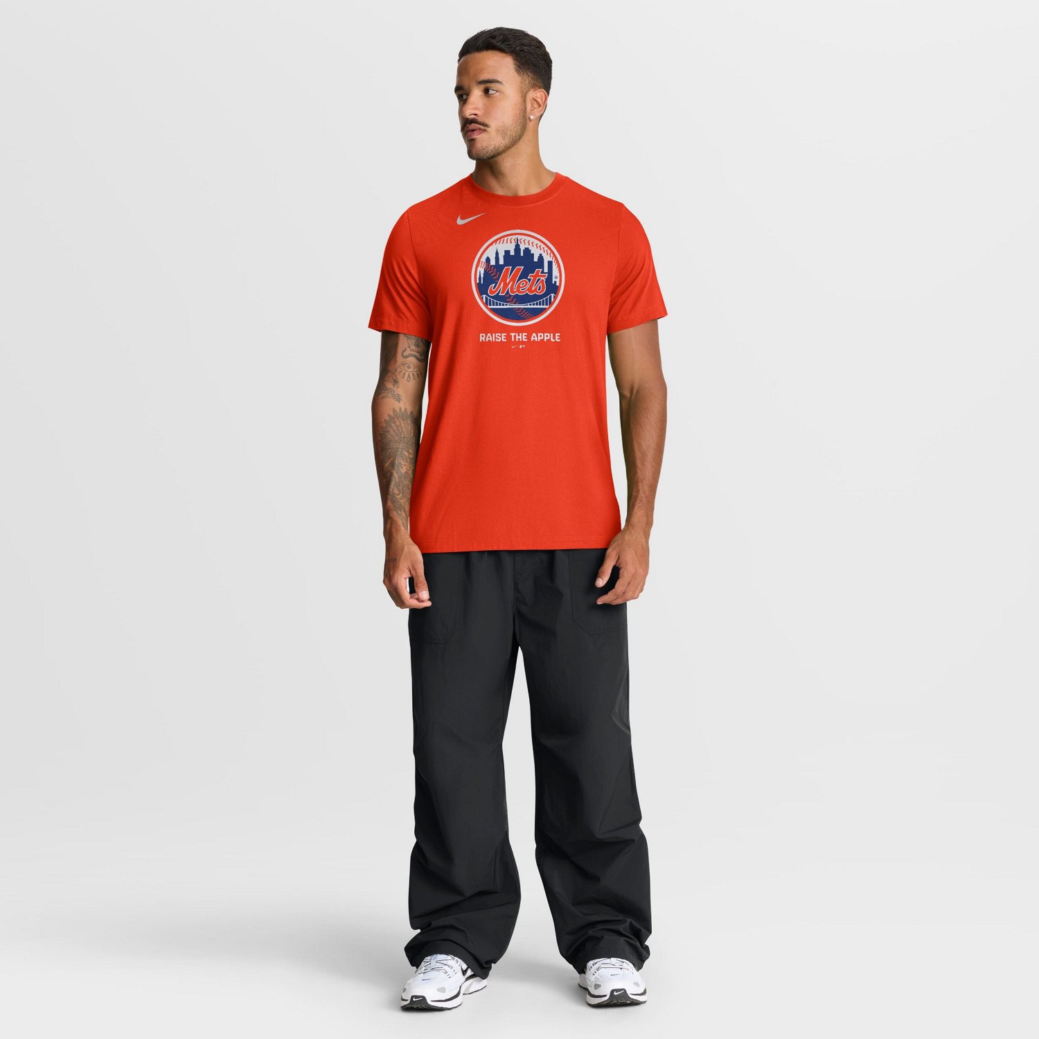 Nike New York Mets Tri-Blend Logo T-Shirt - view number 3