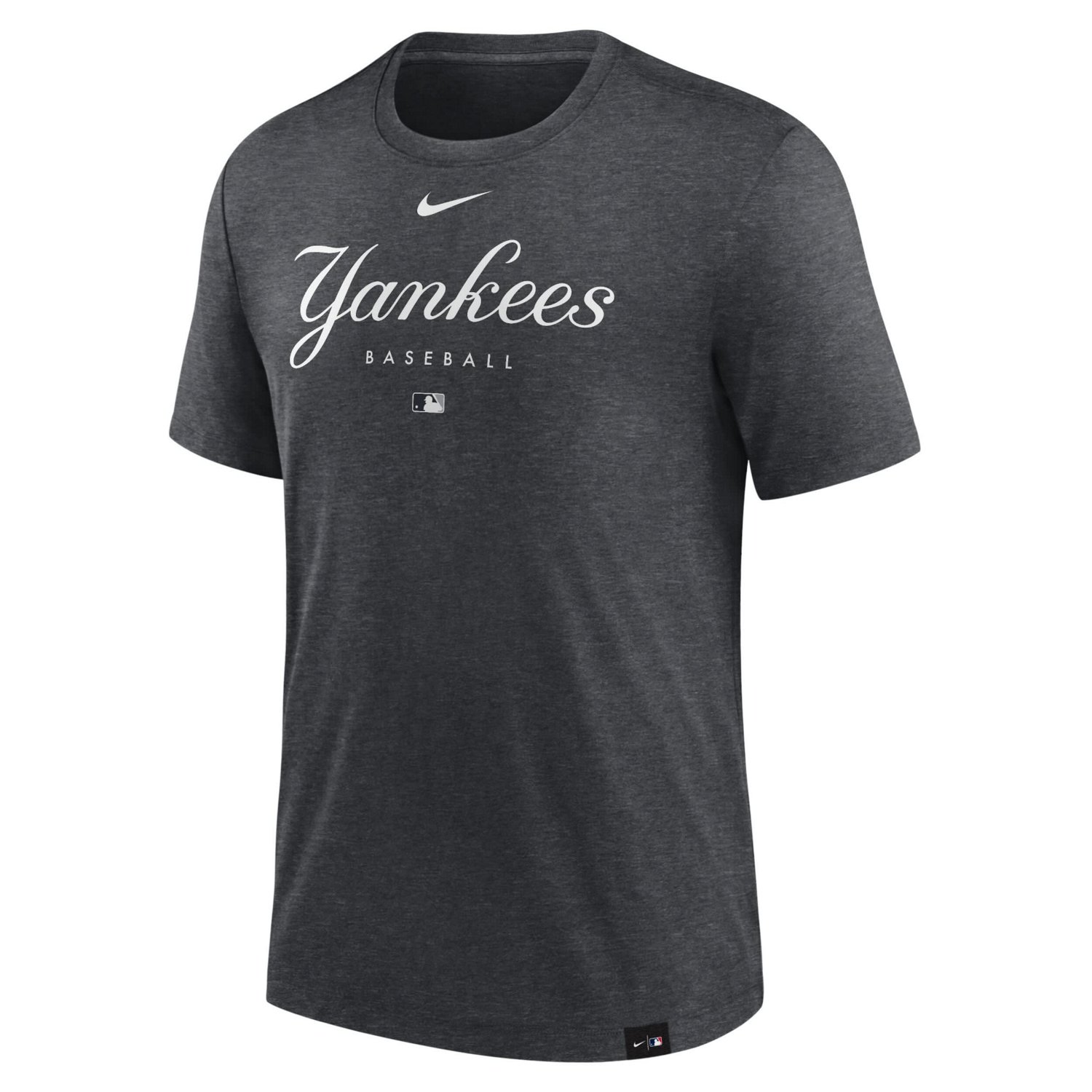 Nike New York Yankees Authentic Collection Early Work Tri Blend Performance T Shirt Academy