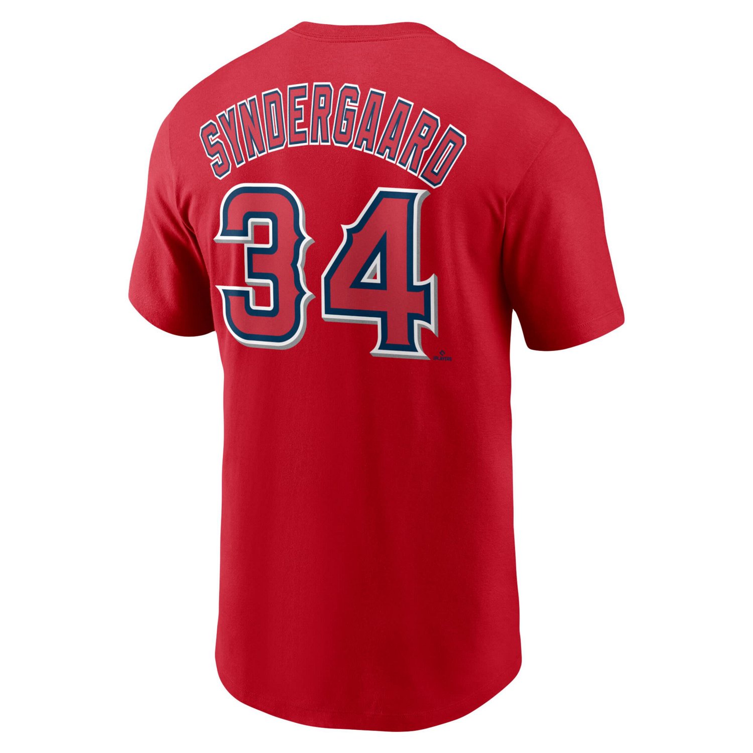 Nike Noah Syndergaard Los Angeles Angels Name  Number T-Shirt