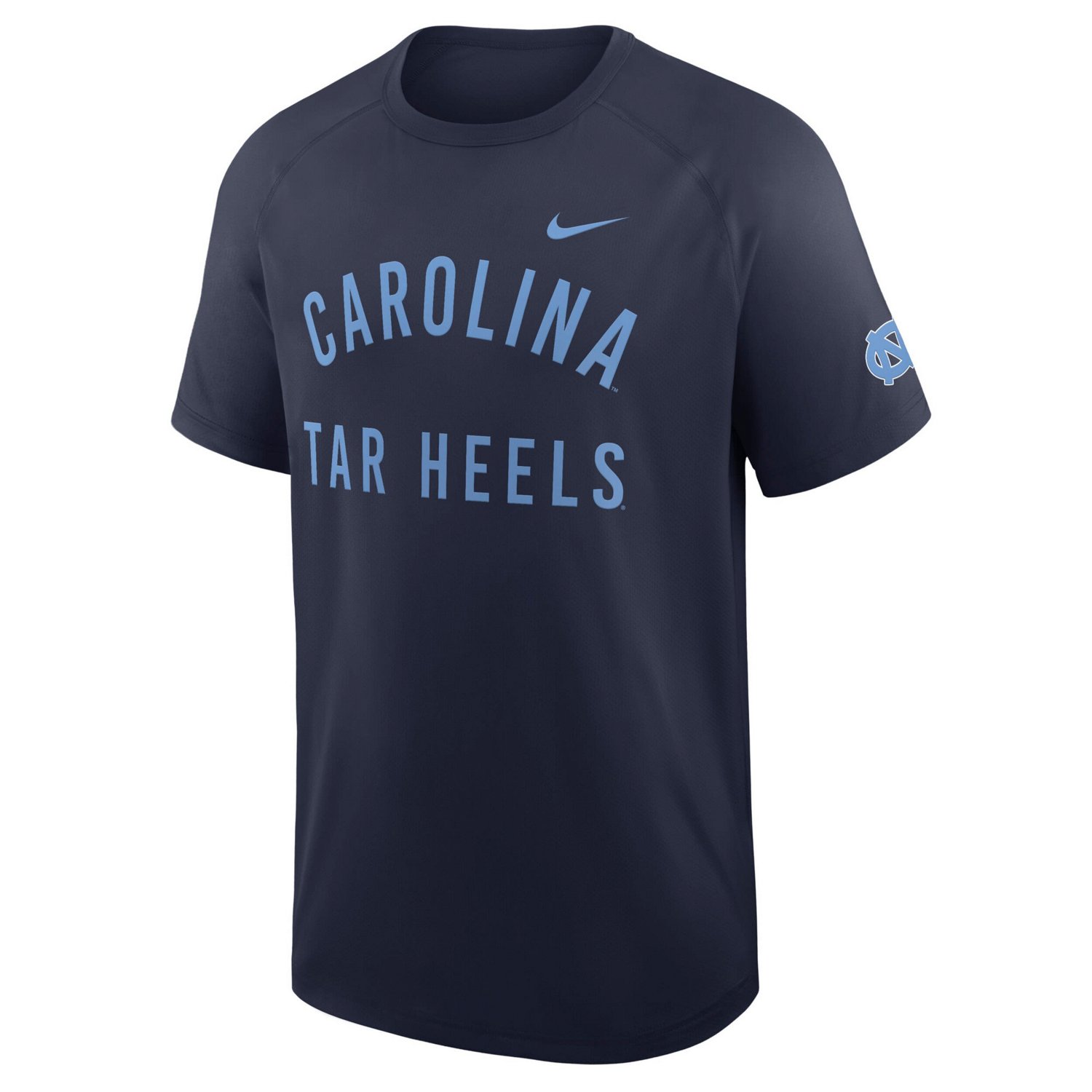 Nike North Carolina Tar Heels Ready Raglan Premium Performance T-Shirt - view number 2