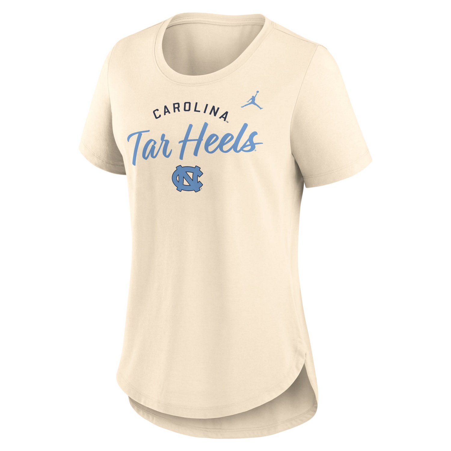 Nike North Carolina Tar Heels Script Logo Tri-Blend T-Shirt - view number 2