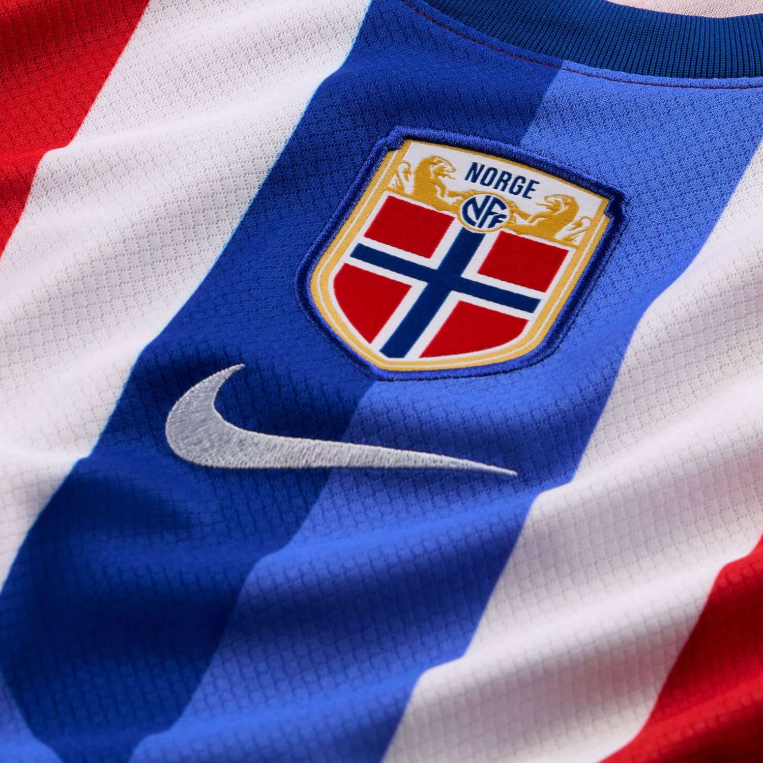Nike Norway National Team 2024 Home Replica Blank Jersey
