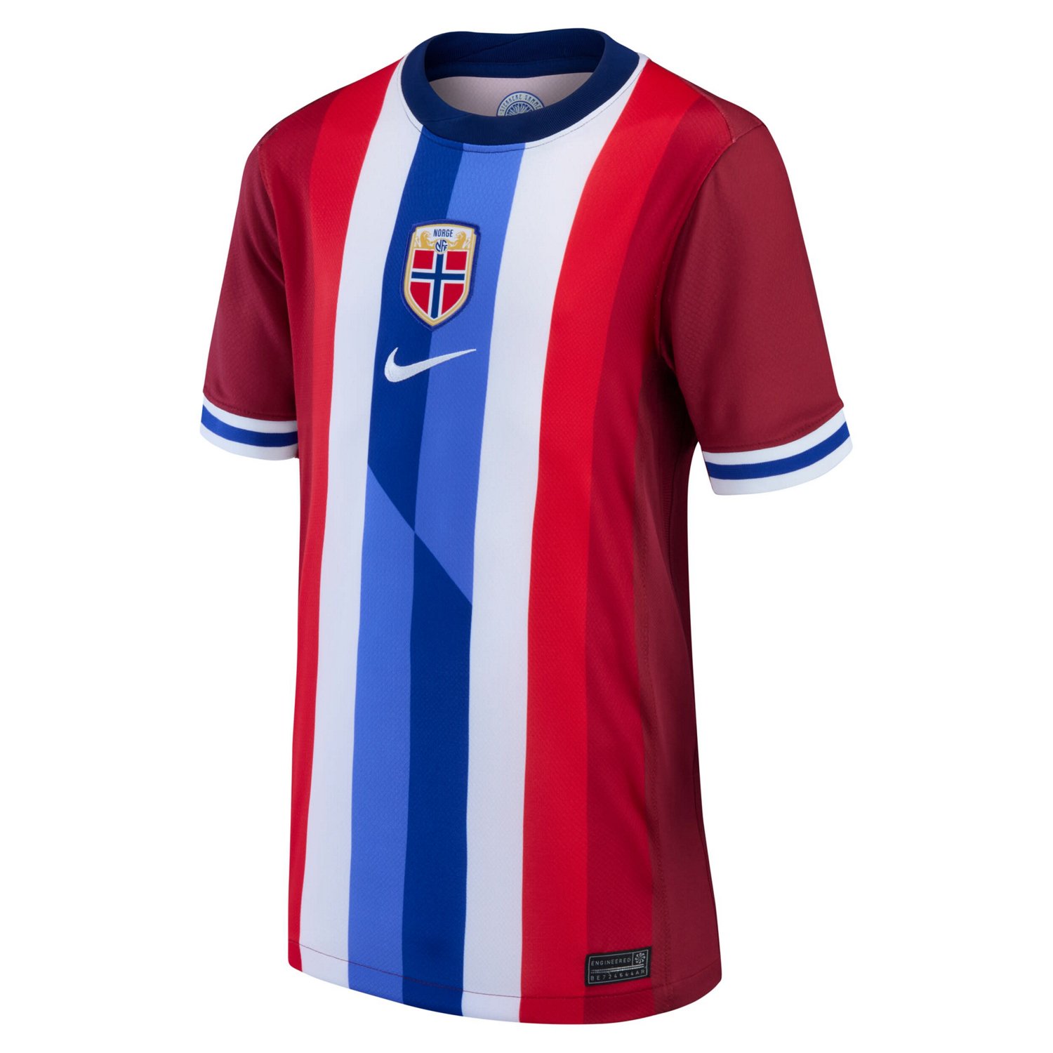 Nike Norway National Team 2024 Home Replica Blank Jersey - view number 2