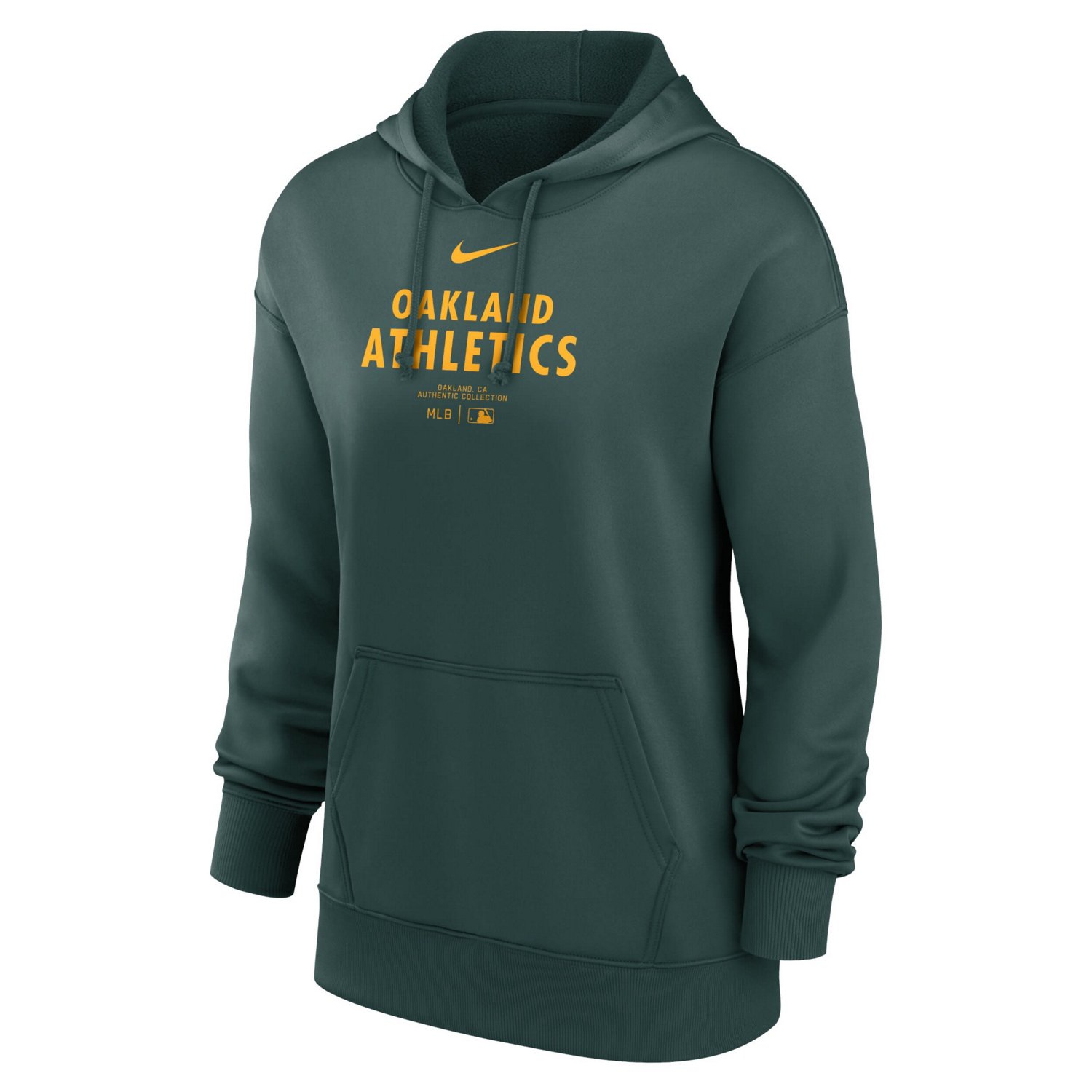 Nike Oakland Athletics Authentic Collection Performance Pullover Hoodie - view number 2