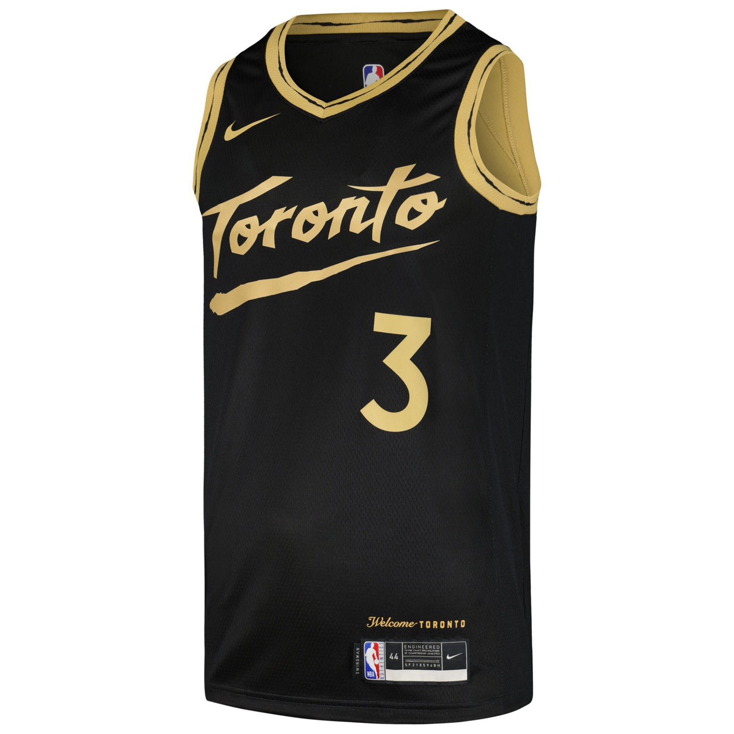 Nike OG Anunoby Toronto Raptors Swingman Player Jersey - City Edition                                                            - view number 2