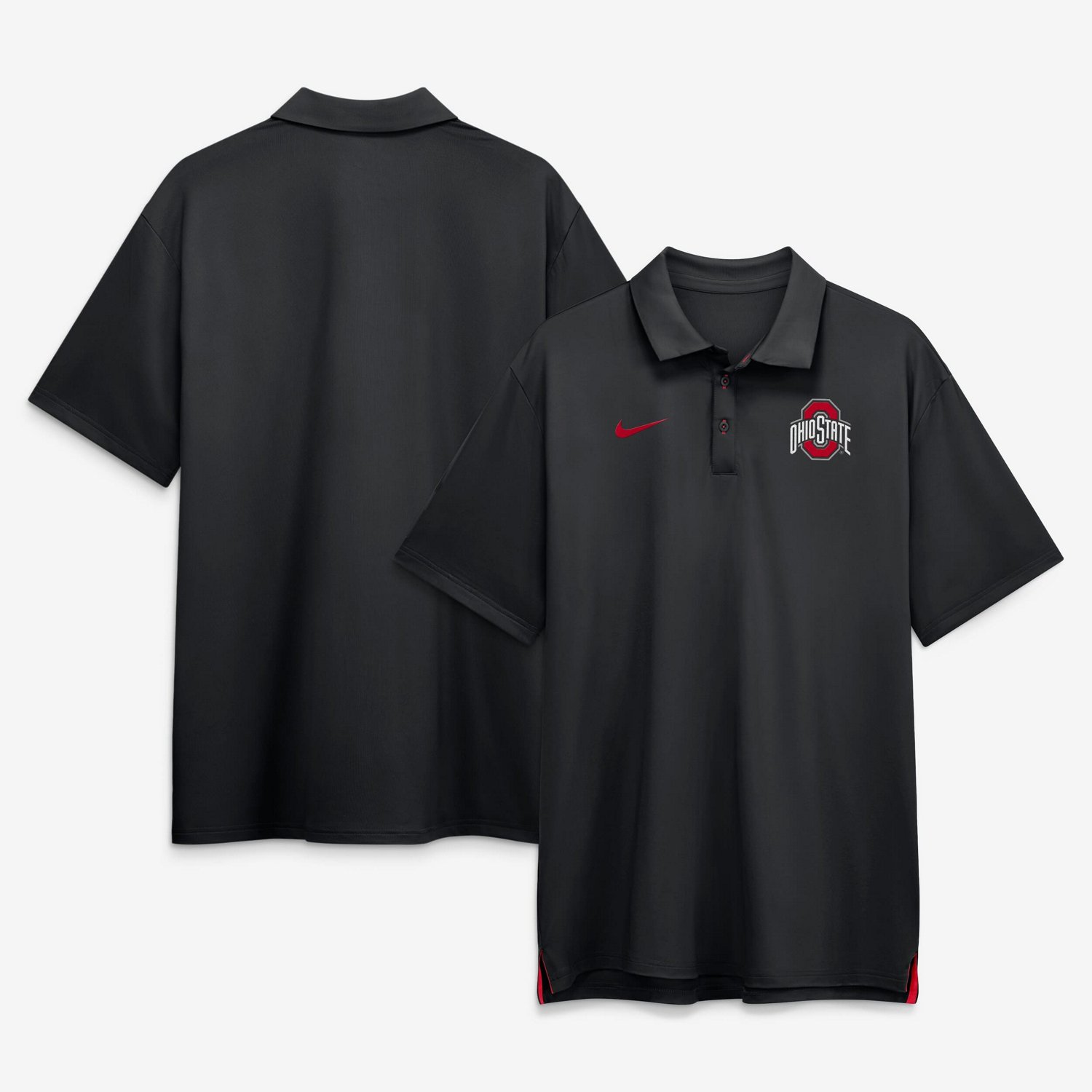 Nike Ohio State Buckeyes 2026 Sideline Tour Dri-FIT Polo