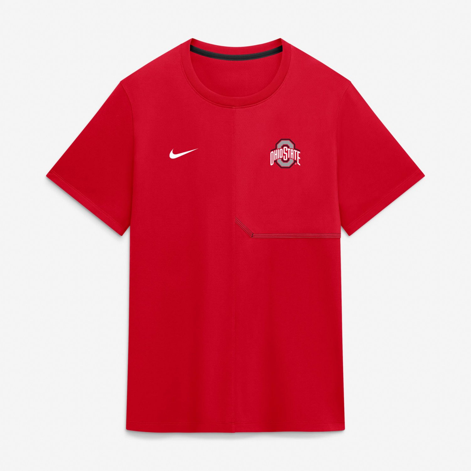 Nike Ohio State Buckeyes 2026 Sideline UV Dri-FIT Coaches Shirt