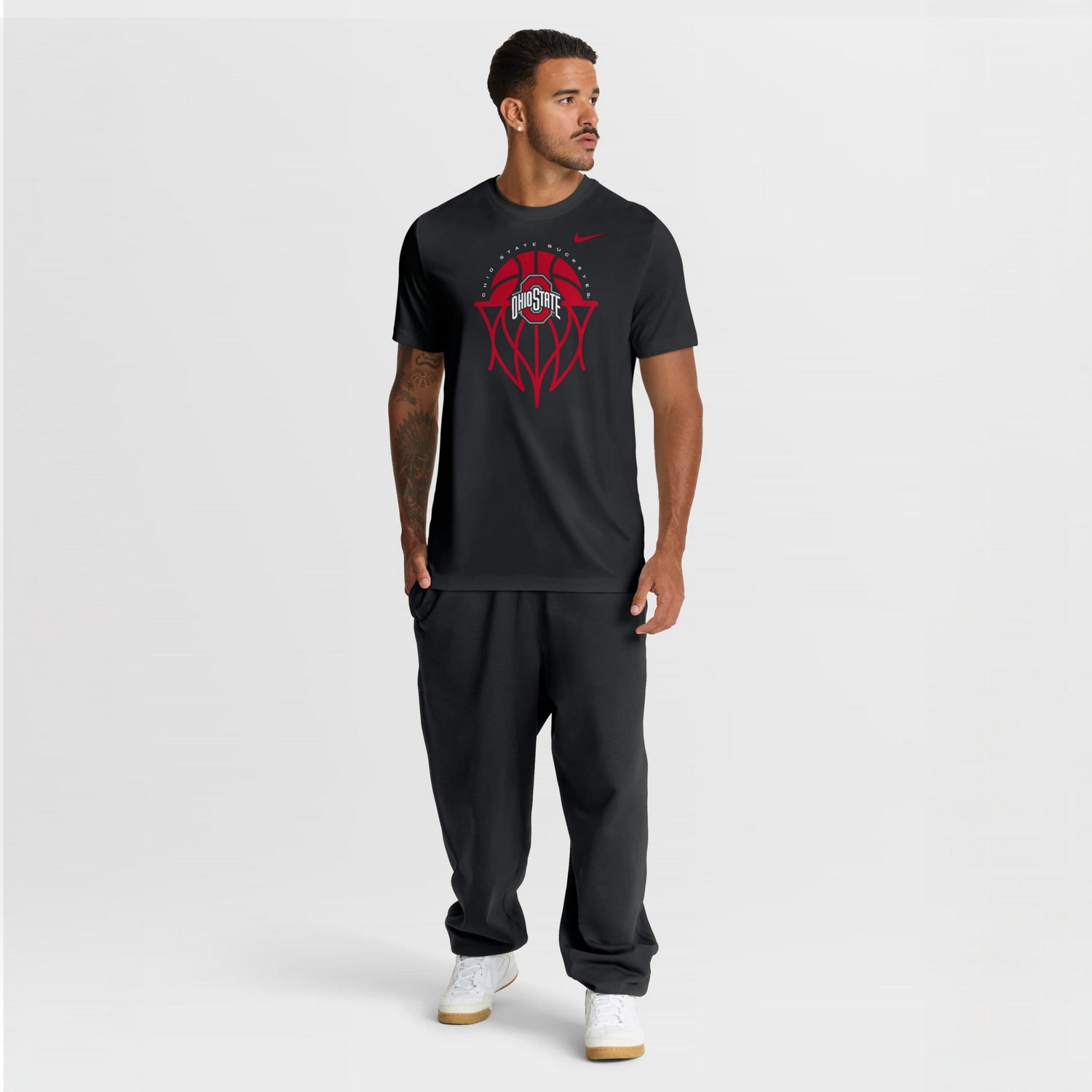 Nike Ohio State Buckeyes Basketball Icon Legend Dri-FIT T-Shirt - view number 3