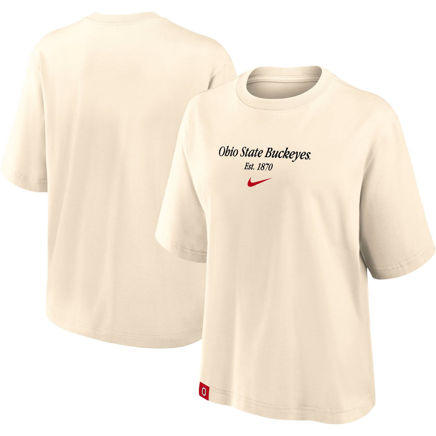 Nike Ohio State Buckeyes Established Tag Boxy T-Shirt - view number 3