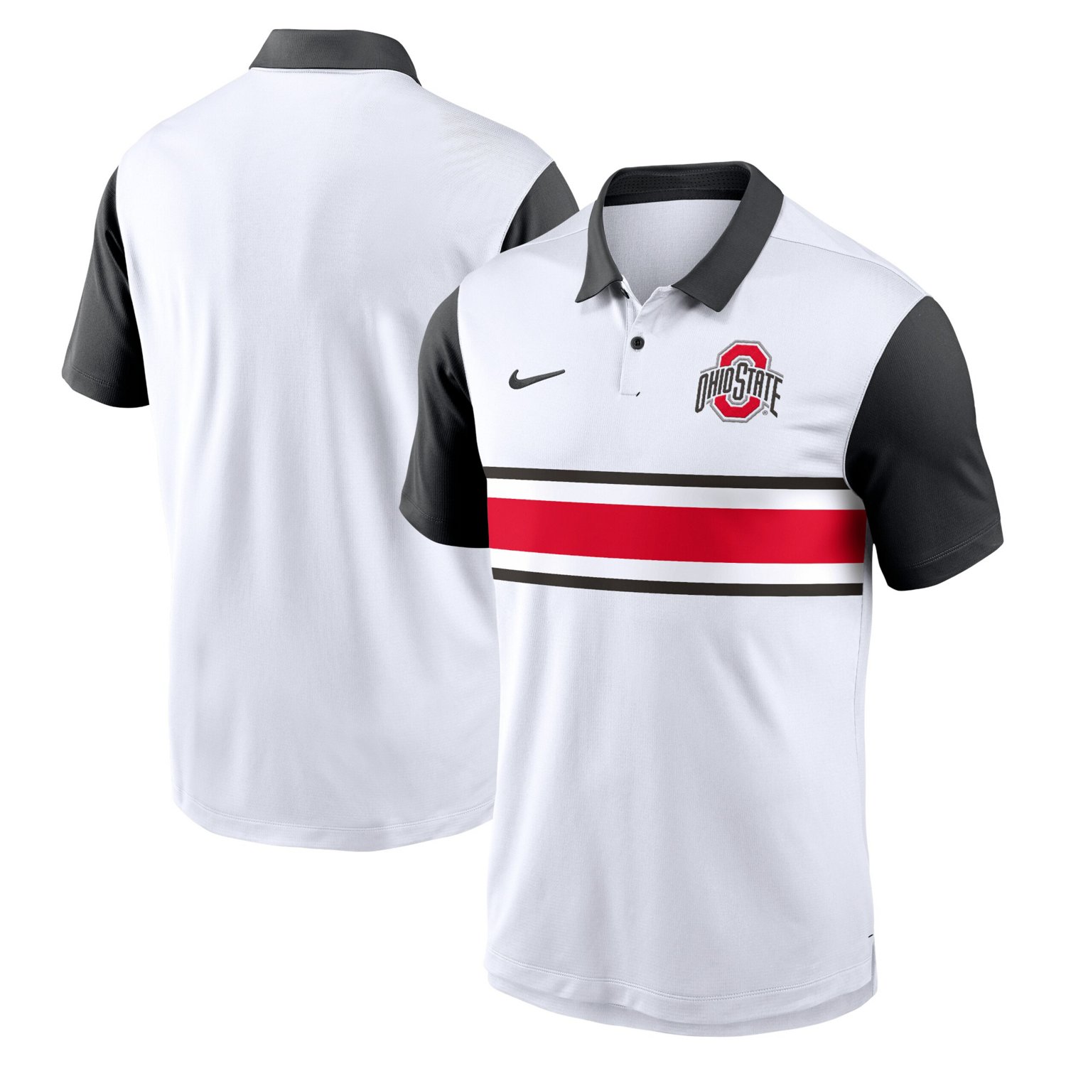 Nike Ohio State Buckeyes Primetime Campus Vapor Performance Polo