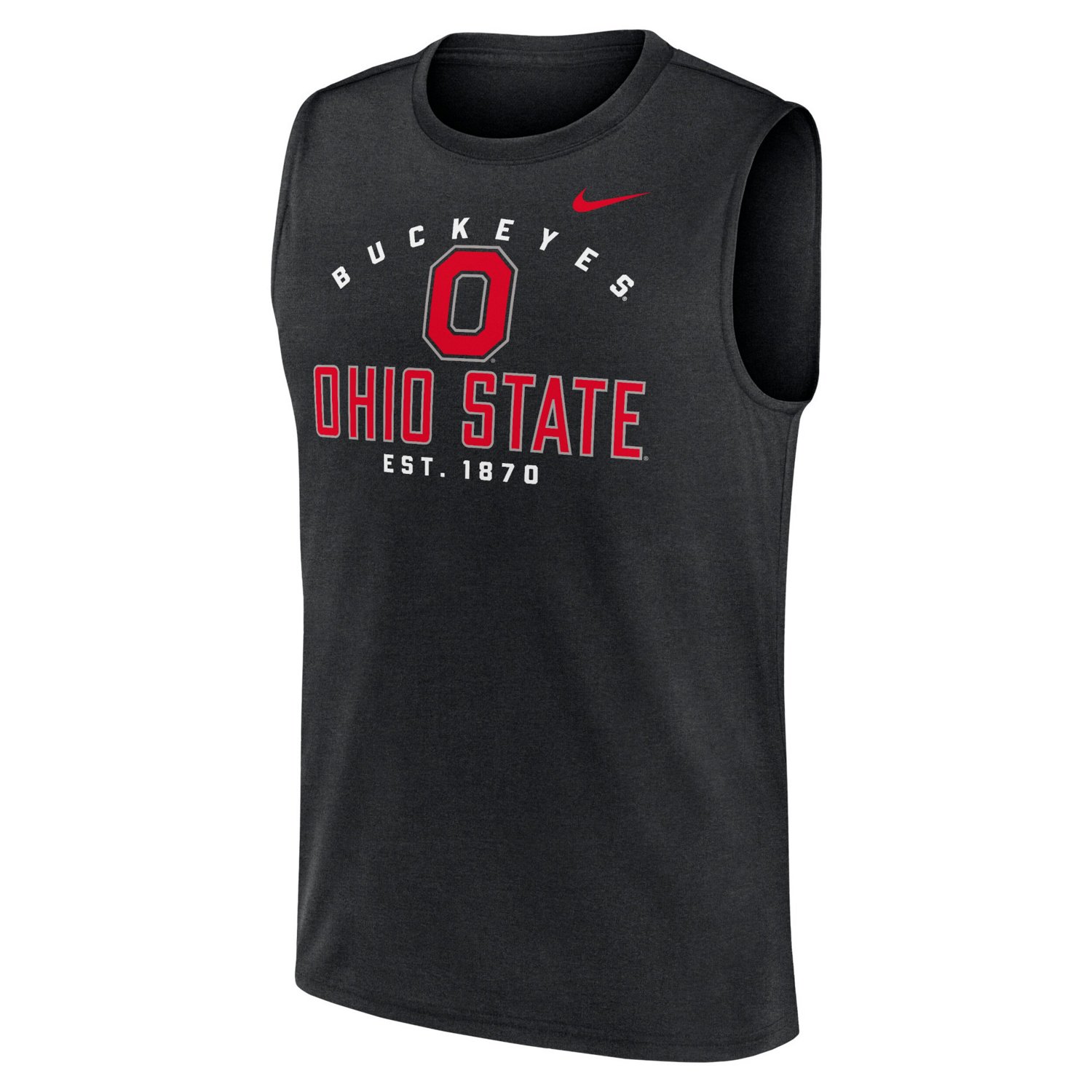Nike Ohio State Buckeyes Primetime Legend Lock Up Performance Muscle Tank Top                                                    - view number 2