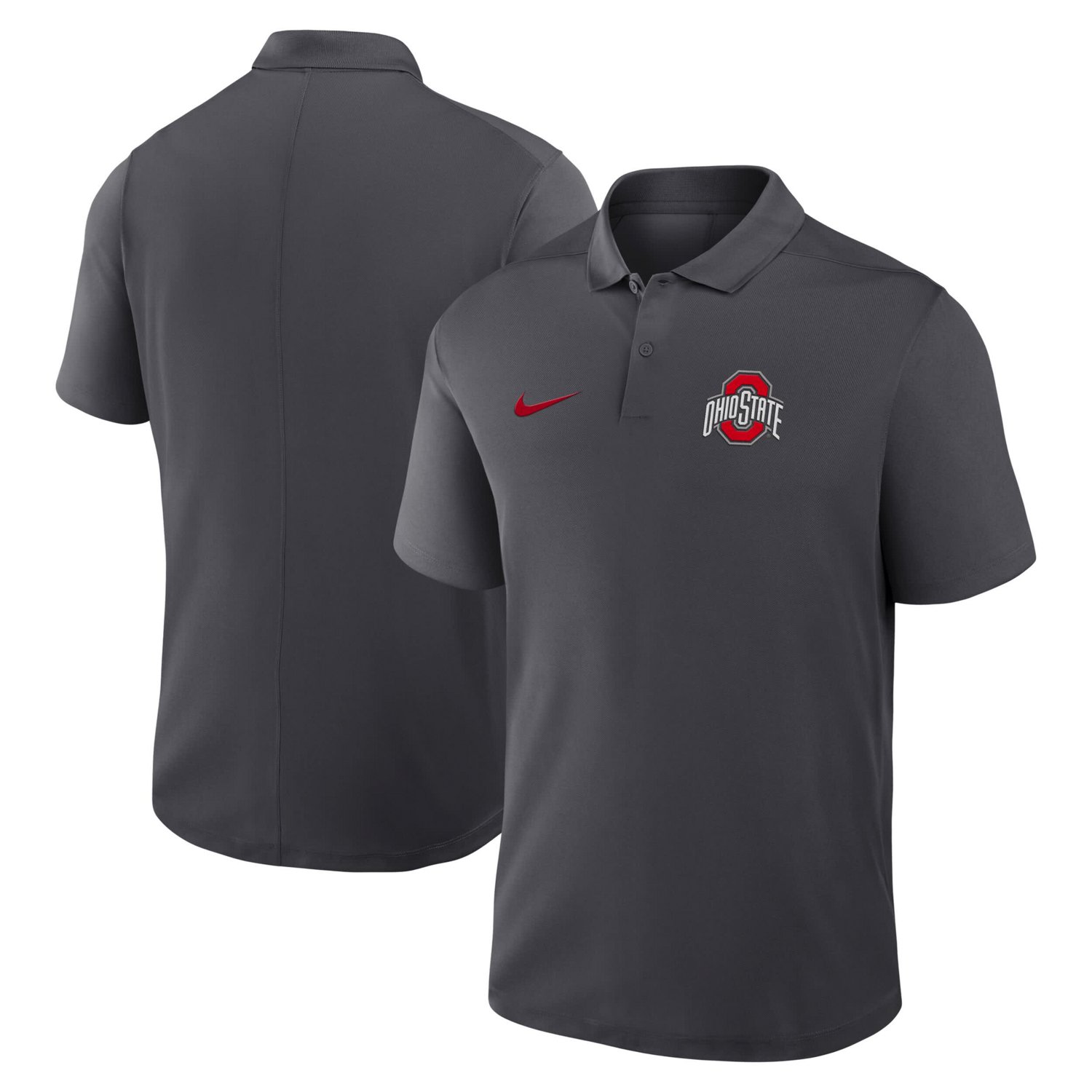 Nike Ohio State Buckeyes Primetime Victory Primary Logo Performance Polo