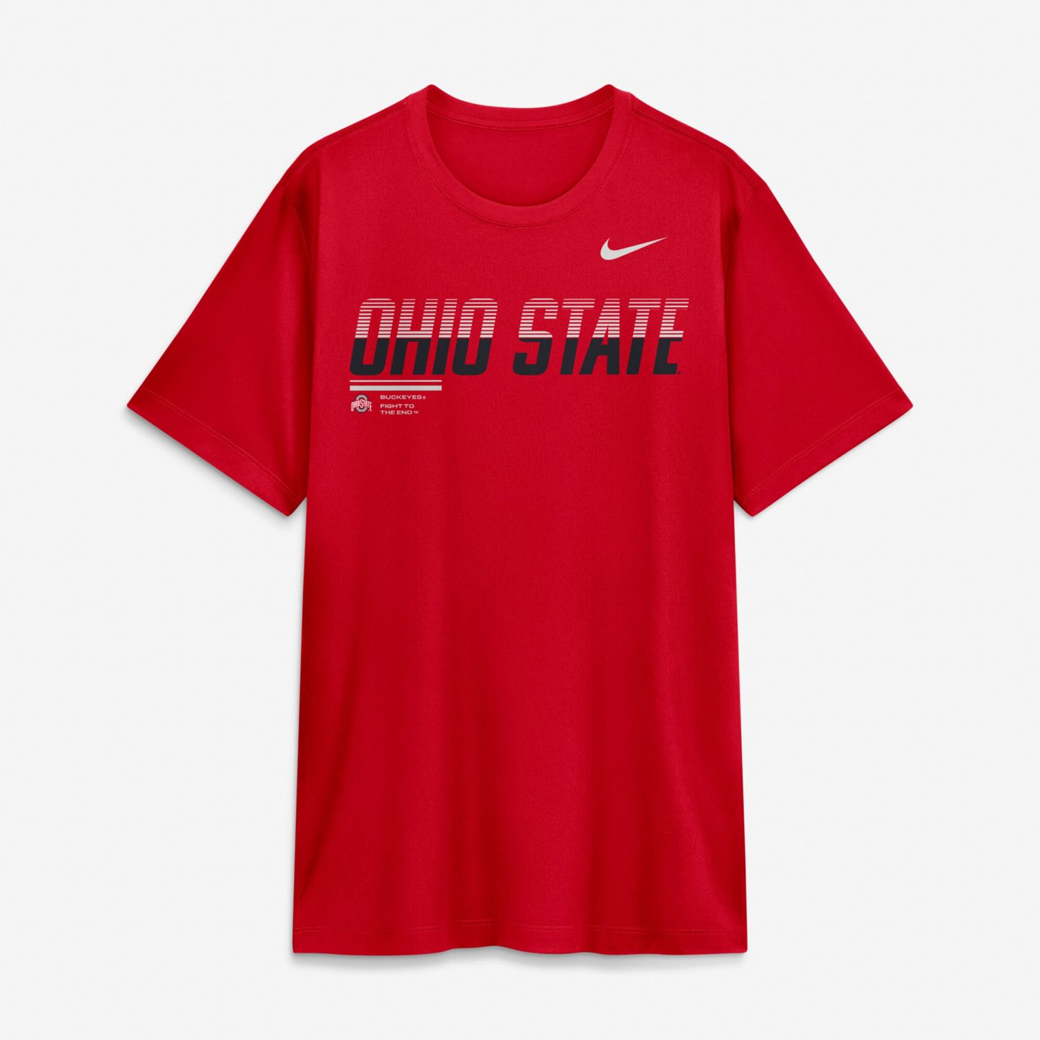 Nike Ohio State Buckeyes Sideline Legend Dri-FIT T-Shirt - view number 4