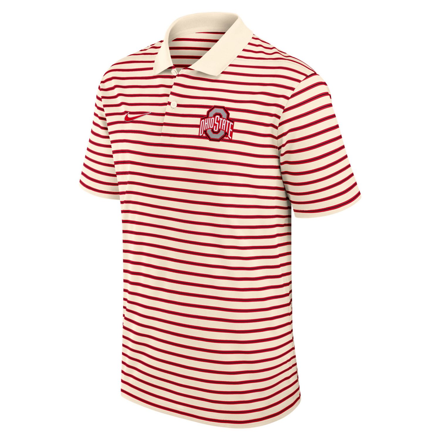 Nike Ohio State Buckeyes Solid Foundation Striped Performance Polo - view number 2