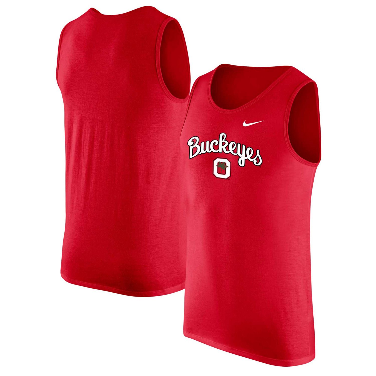 Nike Ohio State Buckeyes Vintage Logo Performance Tank Top