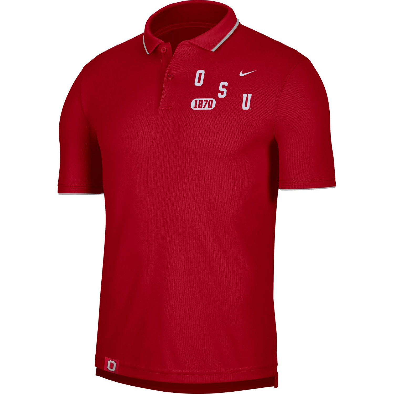Nike Ohio State Buckeyes Wordmark Performance Polo                                                                               - view number 2