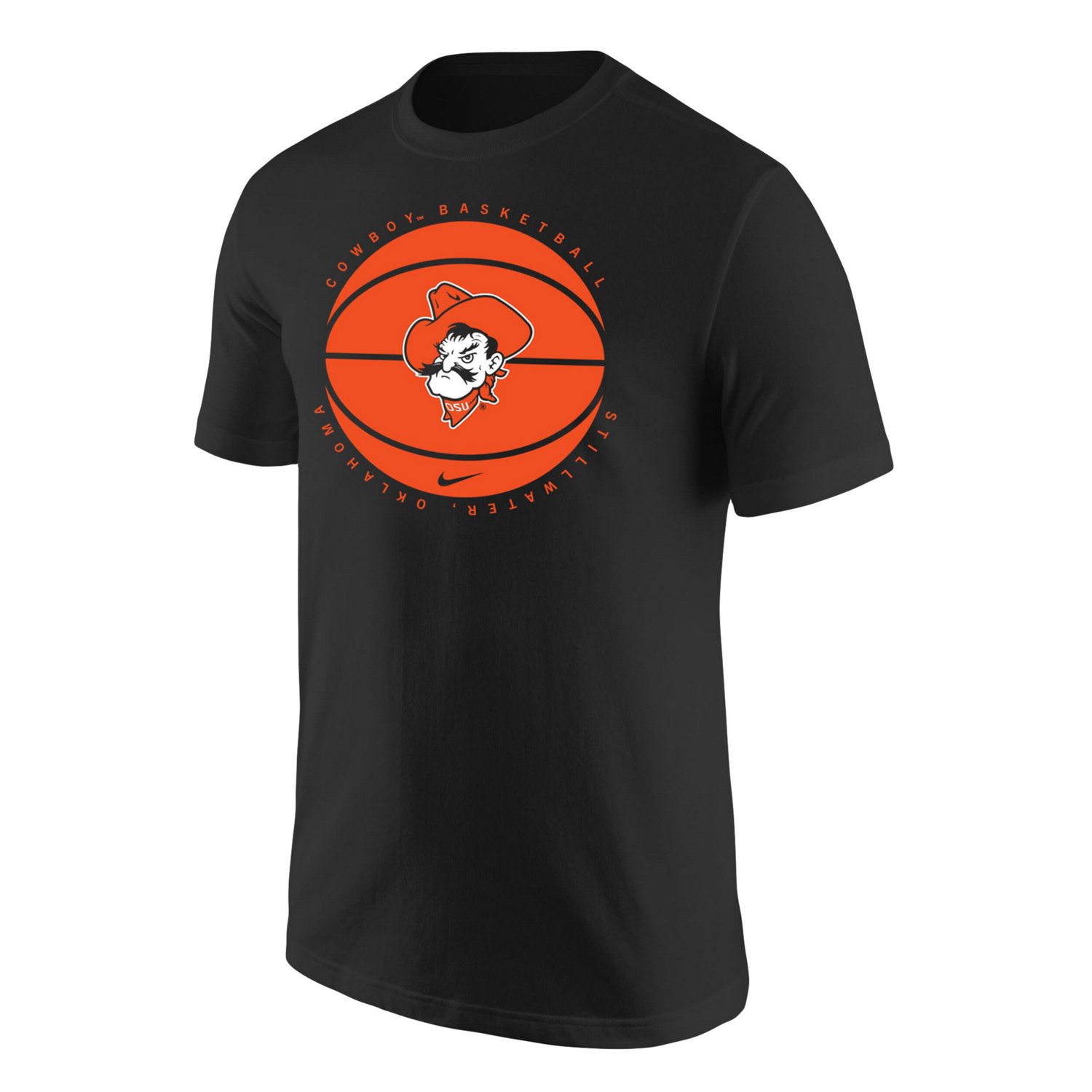 Nike Oklahoma State Cowboys Basketball Logo T-Shirt
