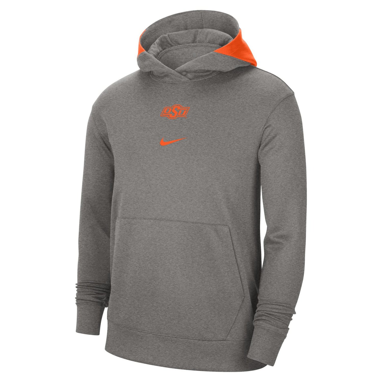 Nike Oklahoma State Cowboys Team Basketball Spotlight Performance Pullover Hoodie - view number 2