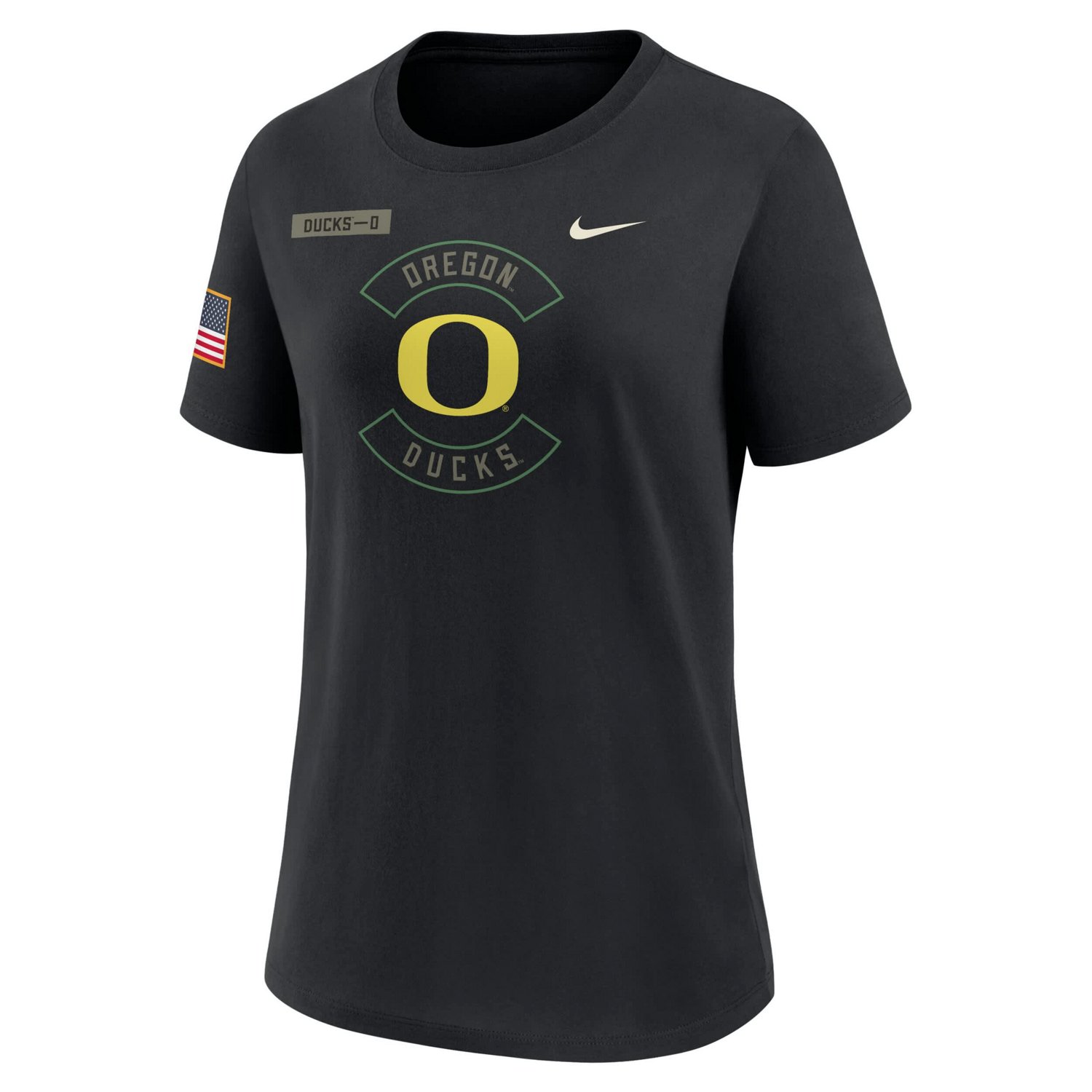 Nike Oregon Ducks 2025 Military Appreciation Dri-FIT T-Shirt - view number 2