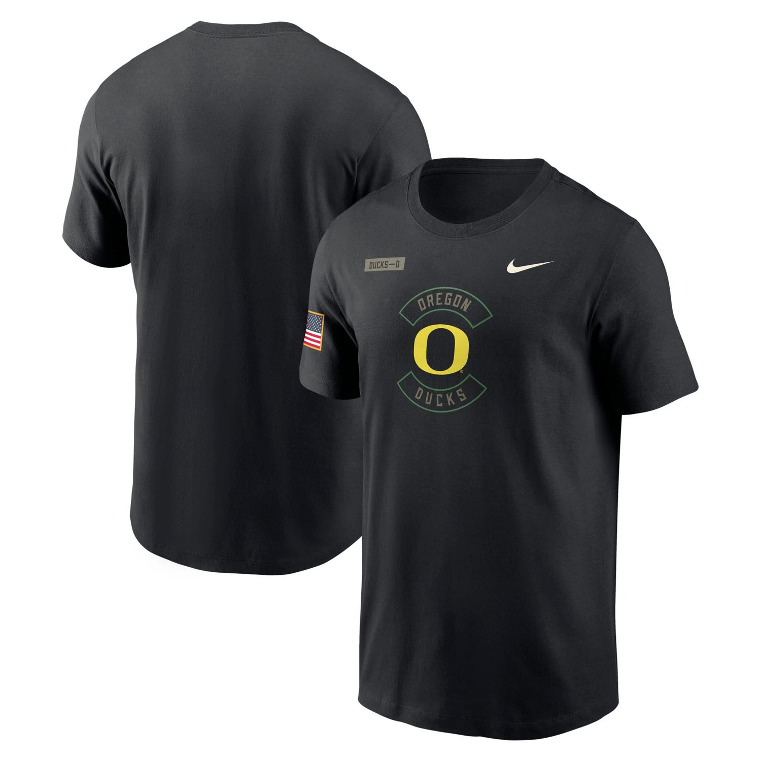 Nike Oregon Ducks 2025 Military Appreciation Performance T-Shirt