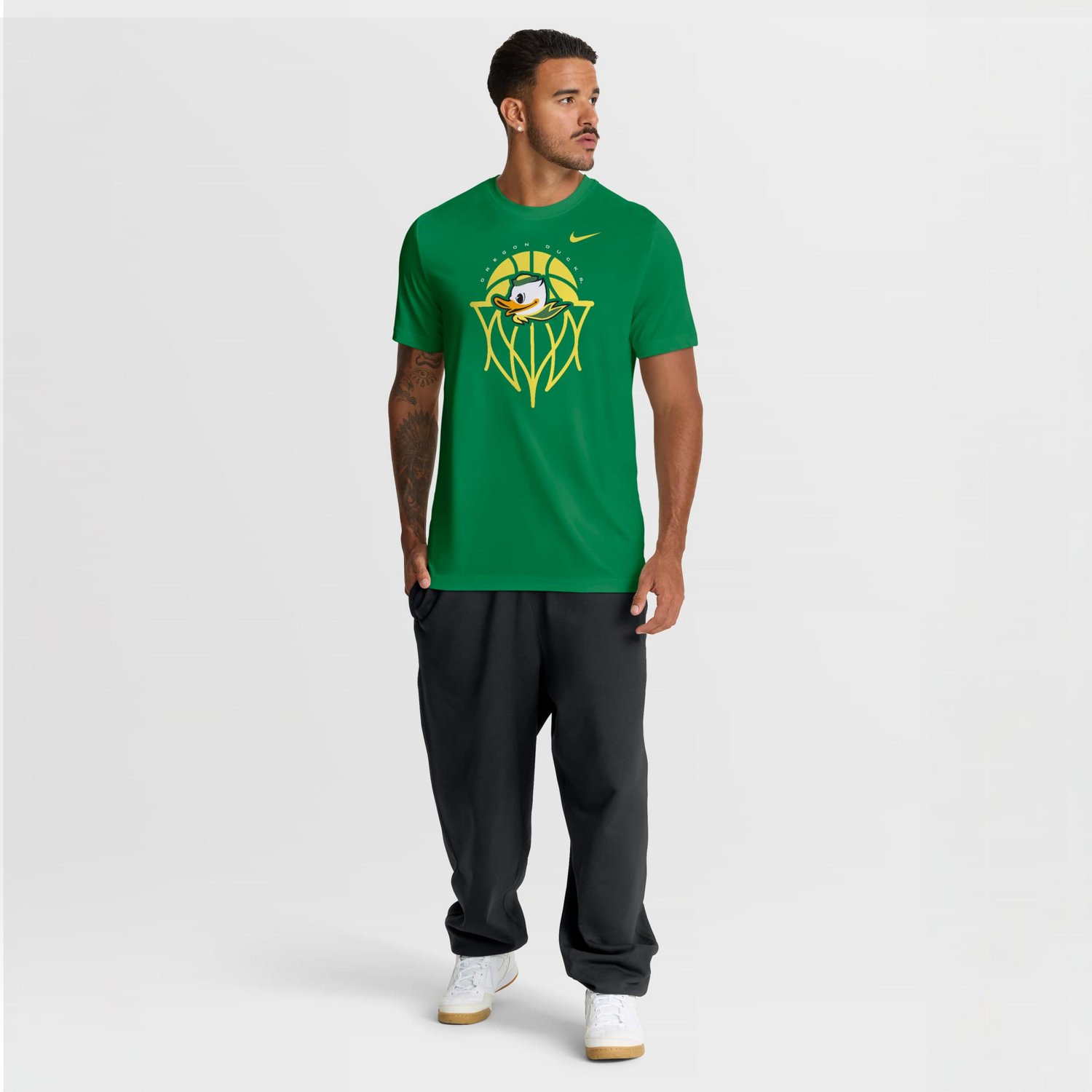 Nike Oregon Ducks Basketball Icon Legend Dri-FIT T-Shirt - view number 3