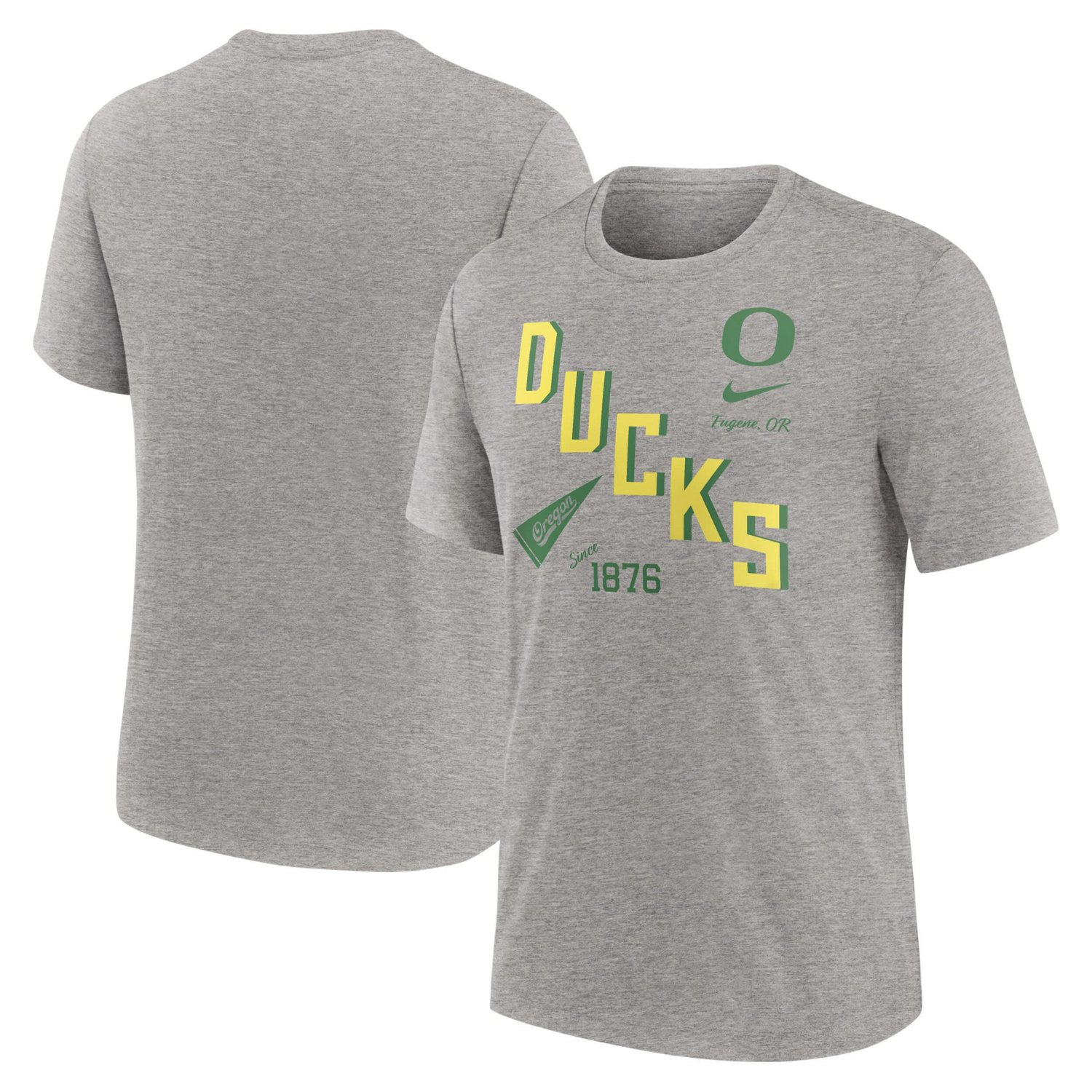 Nike Oregon Ducks Blitz Roll Call Tri-Blend T-Shirt - view number 1