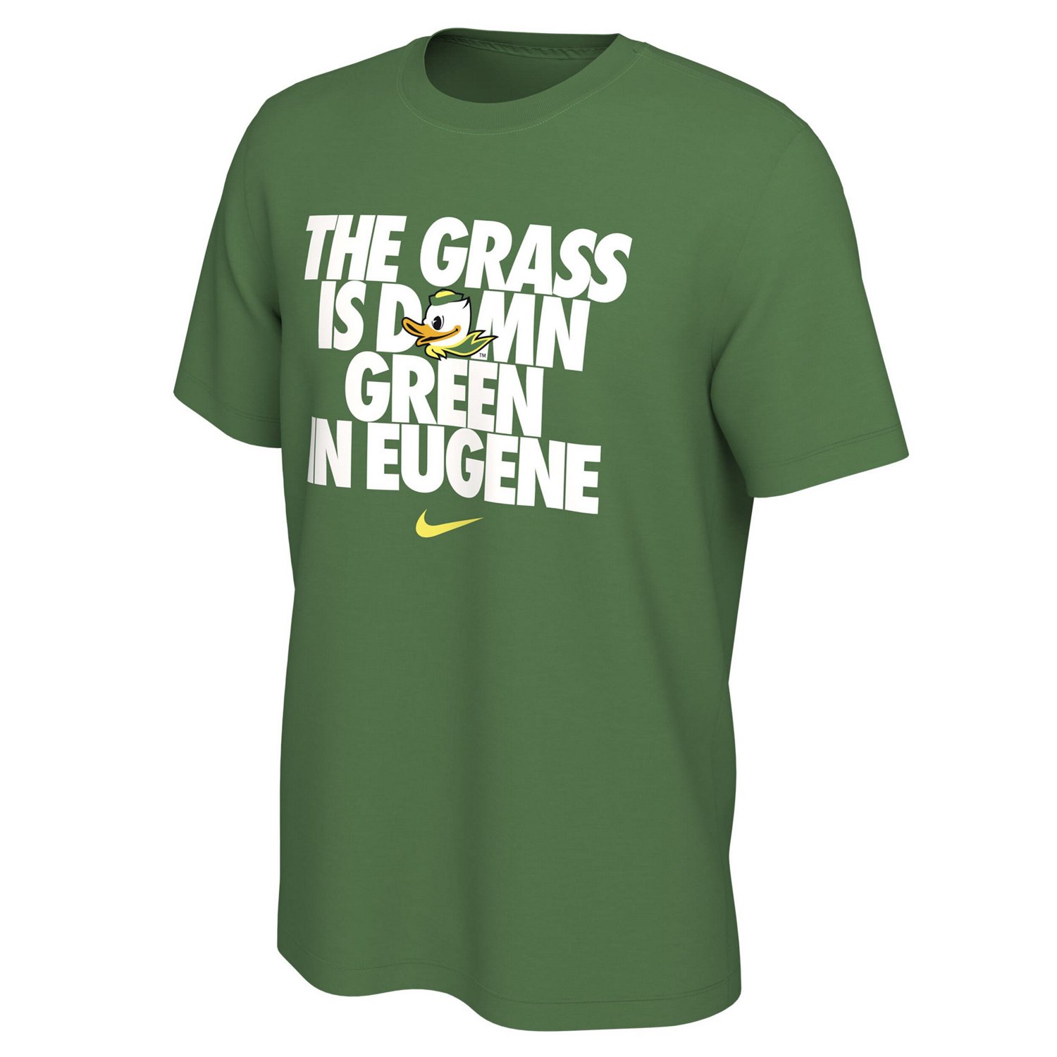 Nike Oregon Ducks Grass is in Eugene T-Shirt - view number 2