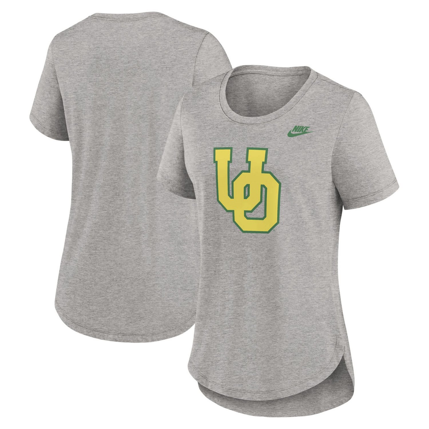 Nike Oregon Ducks Legacy Tri-Blend T-Shirt                                                                                       - view number 1