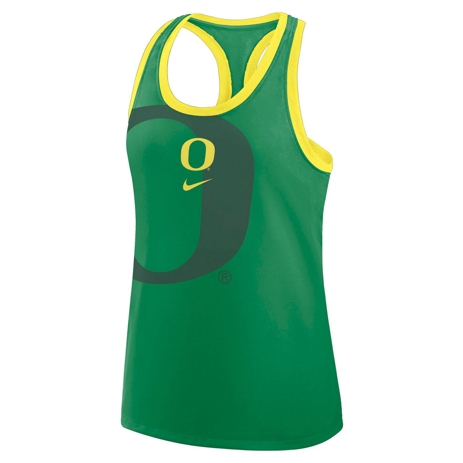 Nike Oregon Ducks Primetime Racerback Tri-Blend Tank Top - view number 2