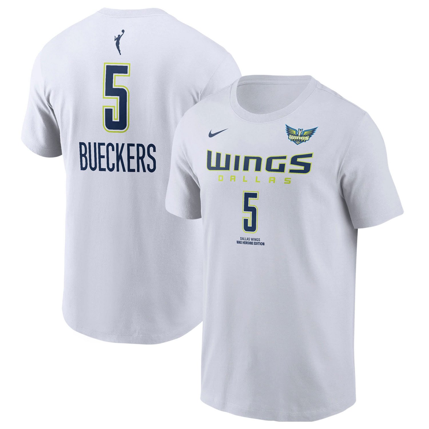 Nike Paige Bueckers Dallas Wings 2025 WNBA Draft Heroine Edition Name  Number T-Shirt