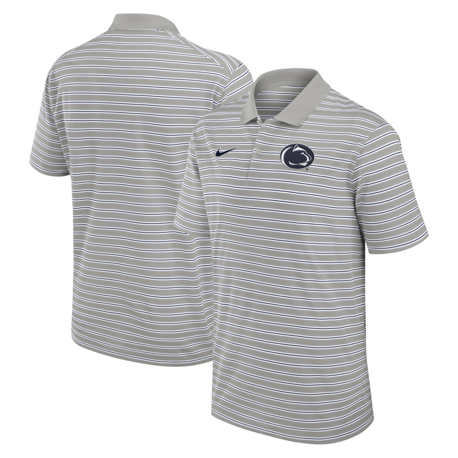 Nike Penn State Nittany Lions Primetime Victory Striped Performance Polo