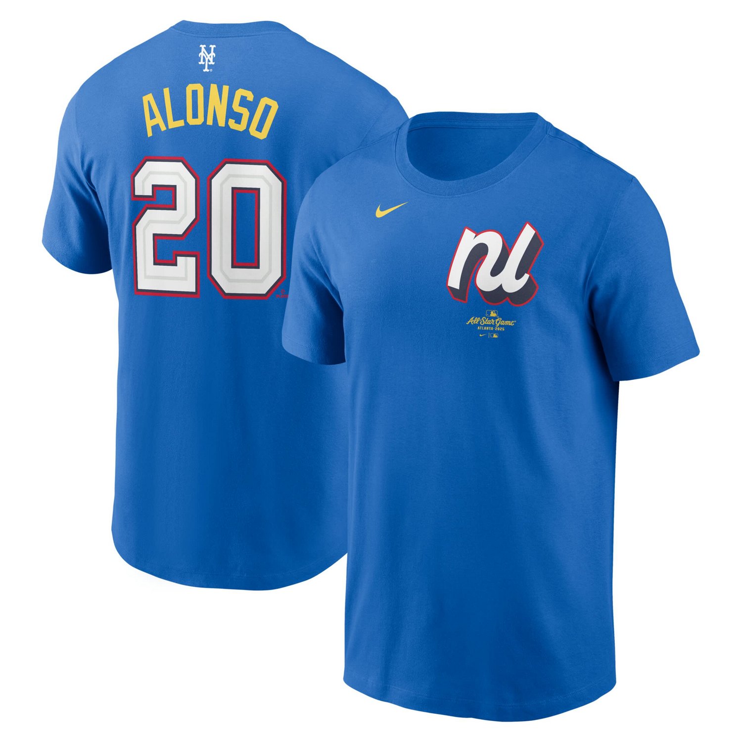 Nike Pete Alonso National League 2025 All-Star Edition Name  Number T-Shirt - view number 1
