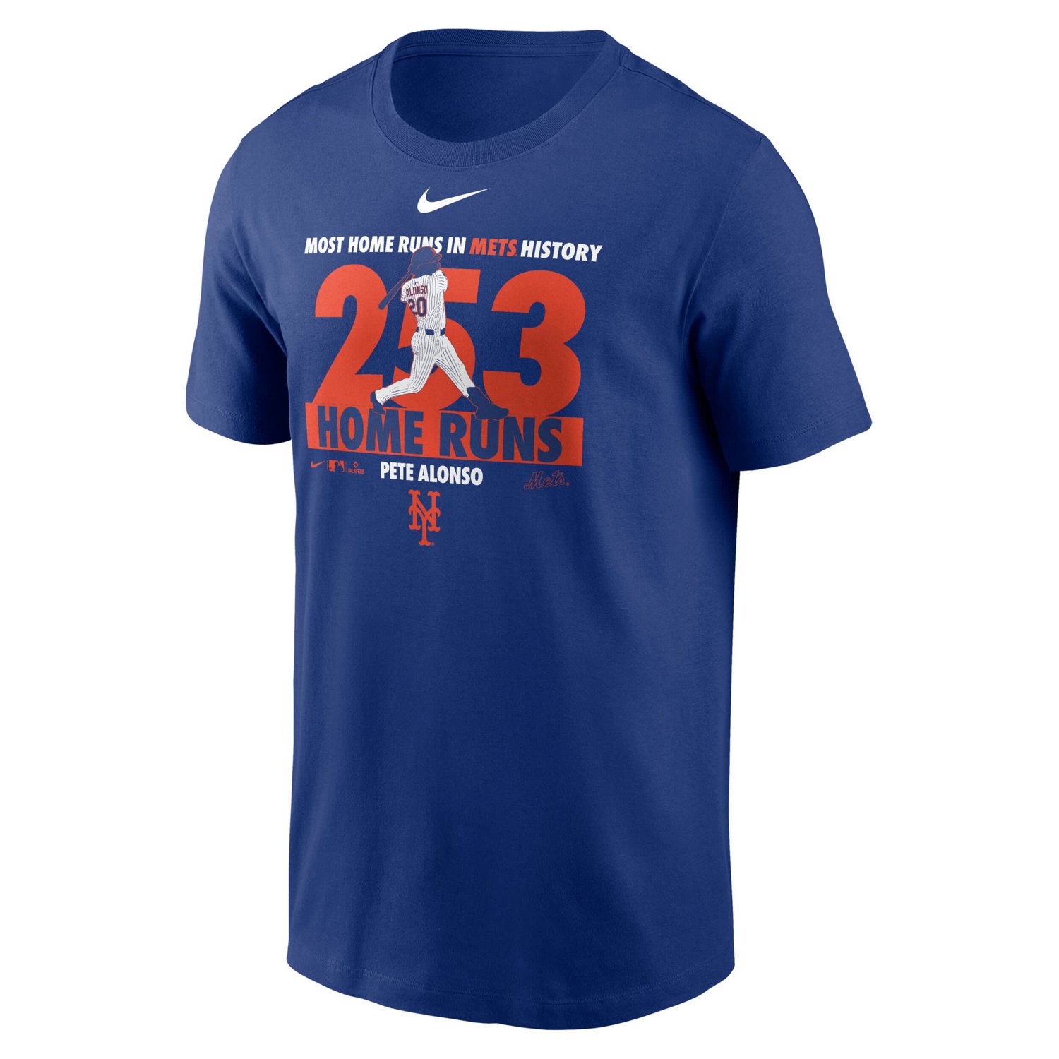 Nike Pete Alonso New York Mets Home Run Record T-Shirt - view number 2