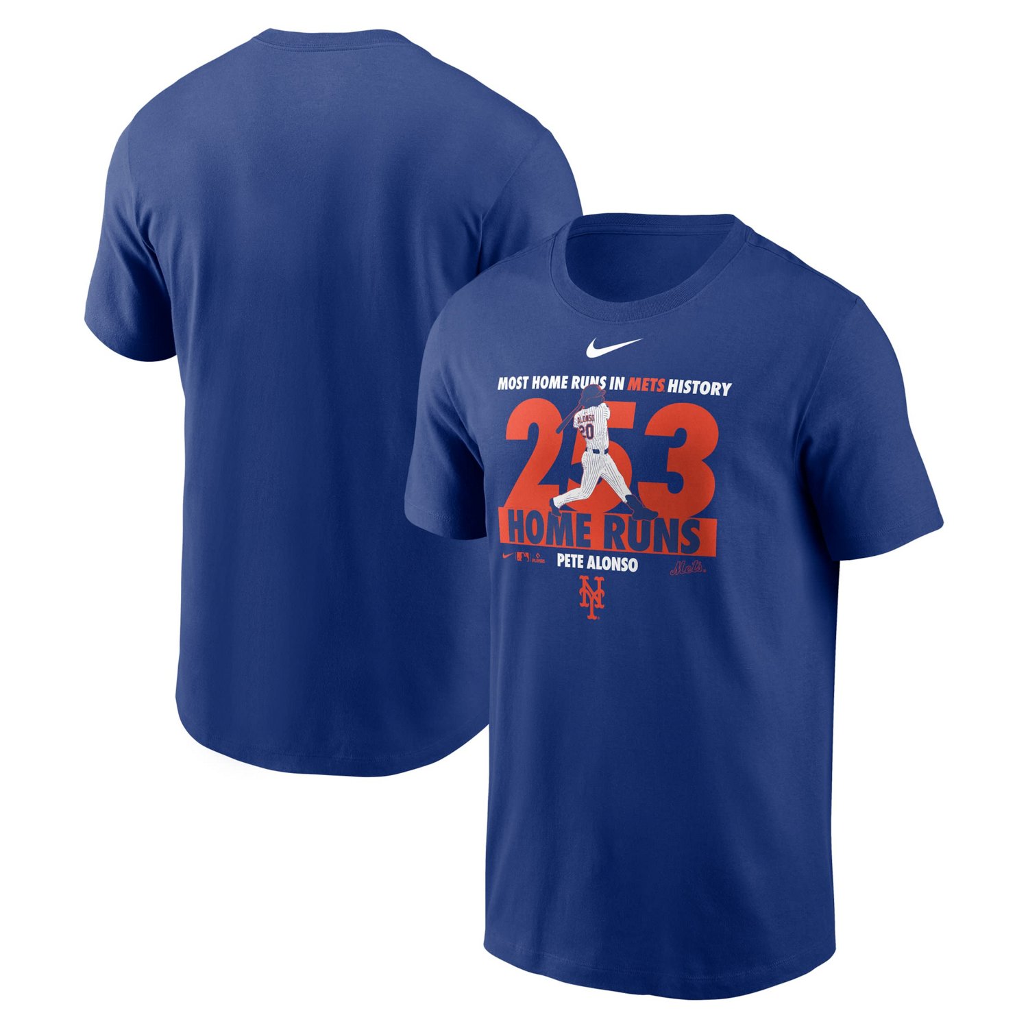 Nike Pete Alonso New York Mets Home Run Record T-Shirt - view number 1