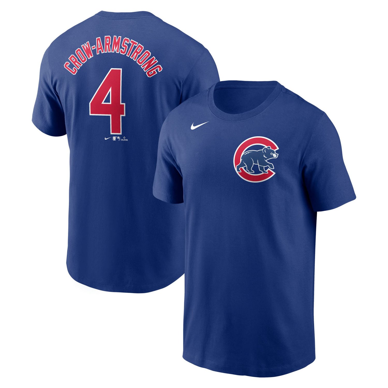 Nike Pete Crow-Armstrong Chicago Cubs Fuse Name  Number T-Shirt