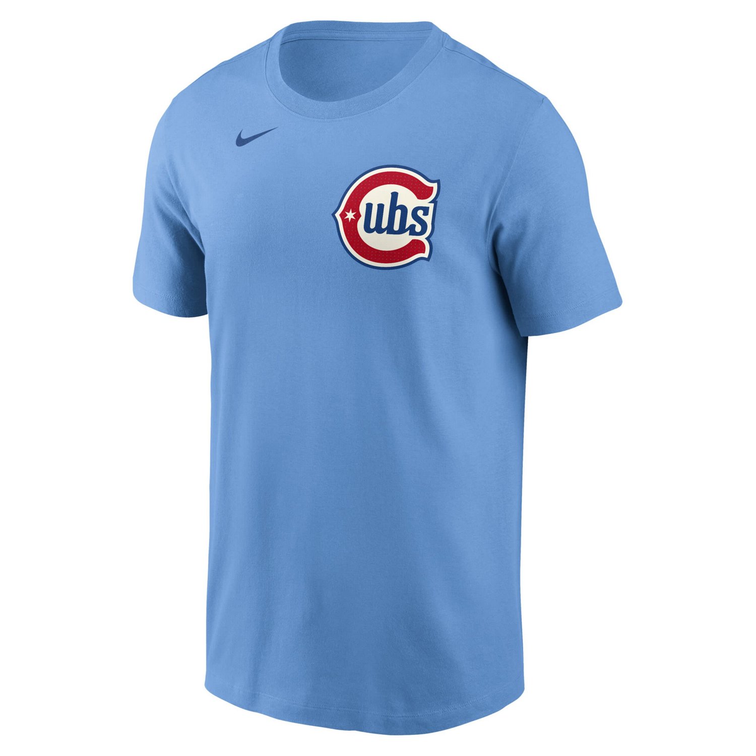 Nike Pete Crow-Armstrong Light Chicago Cubs Fuse Name  Number T-Shirt