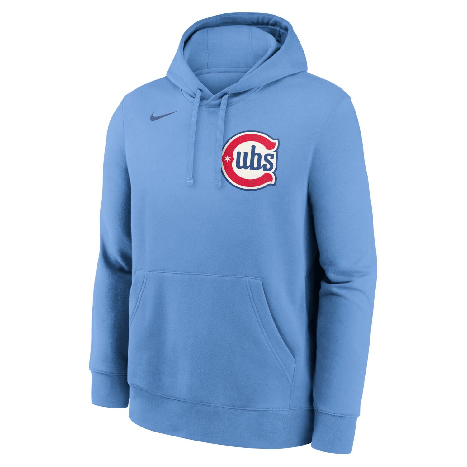 Nike Pete Crow-Armstrong Light Chicago Cubs Player Name  Number Club Fleece Pullover Hoodie