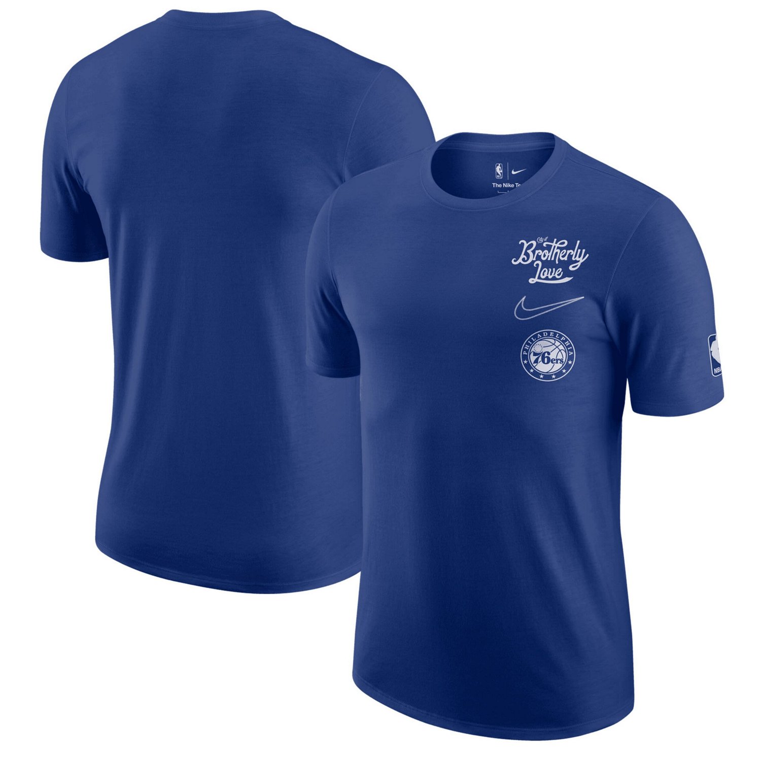 Nike Philadelphia 76ers 2022/23 City Edition Courtside Max90 Vintage Wash T-Shirt                                                - view number 1